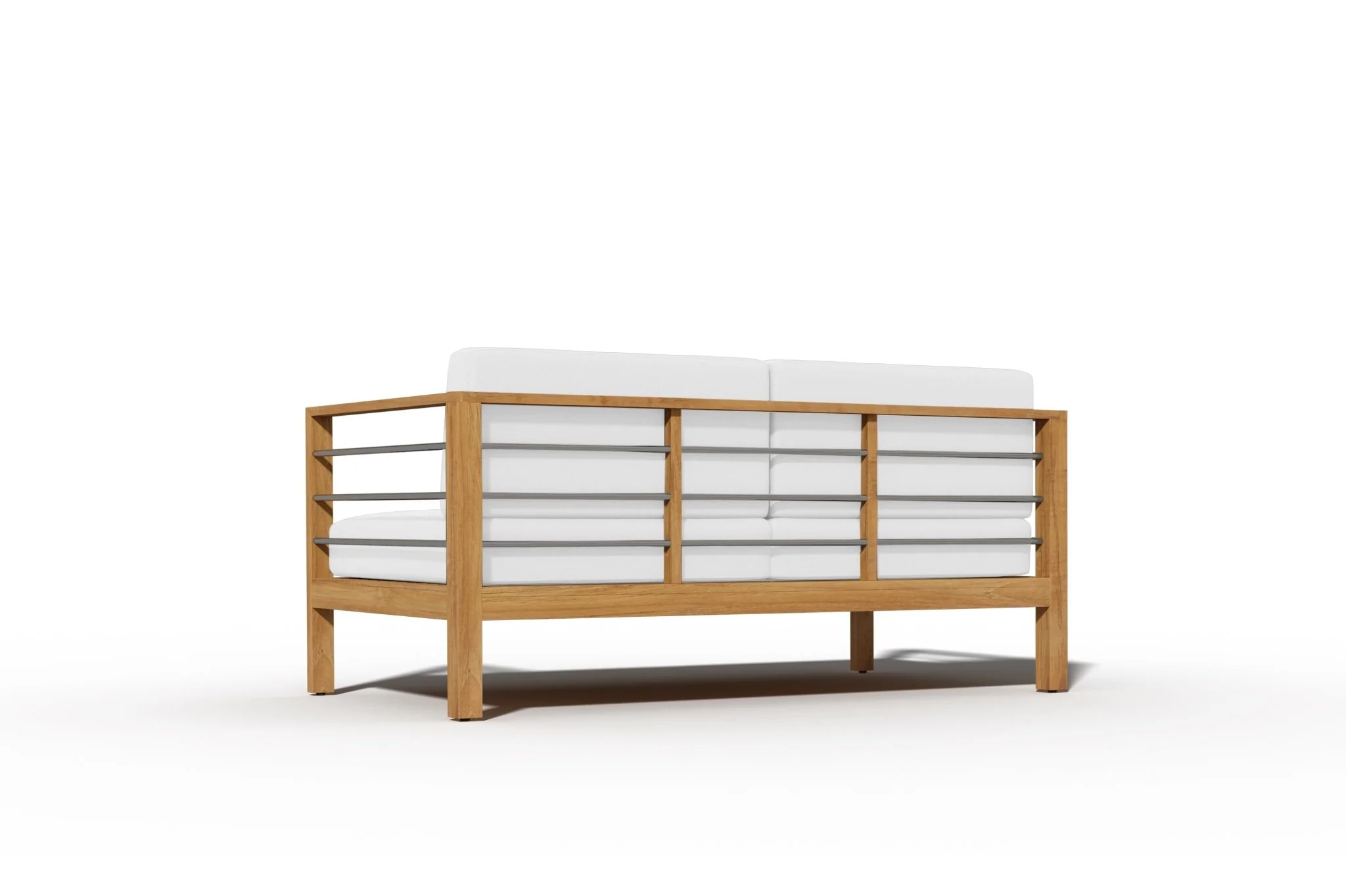 Solmara Teak Loveseat - Image 44