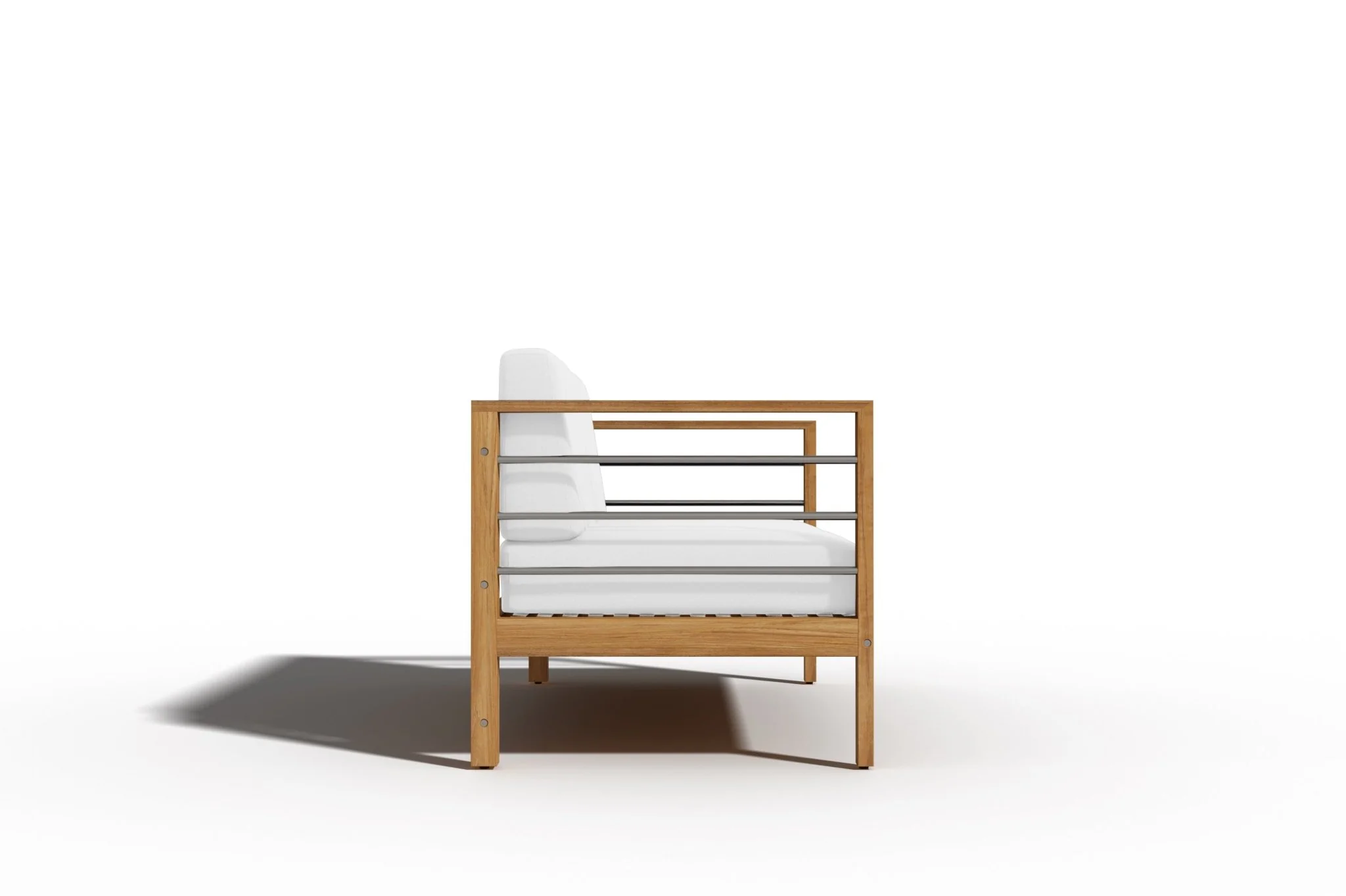 Solmara Teak Loveseat - Image 45