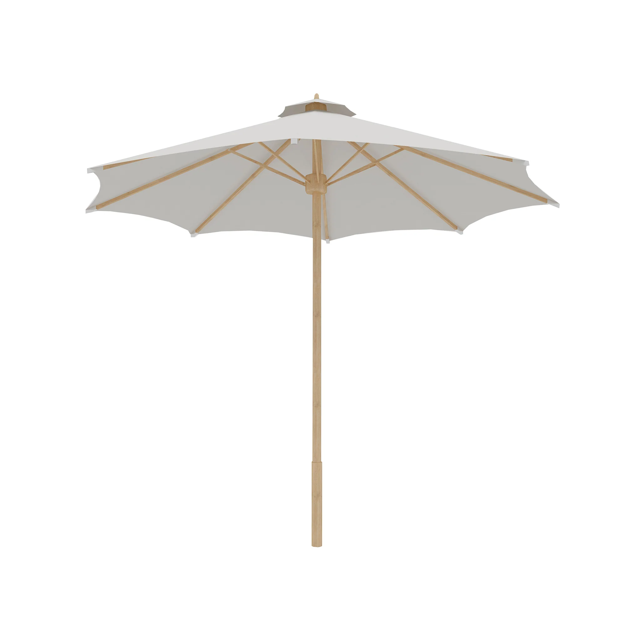 Solvienne Teak Patio Umbrella