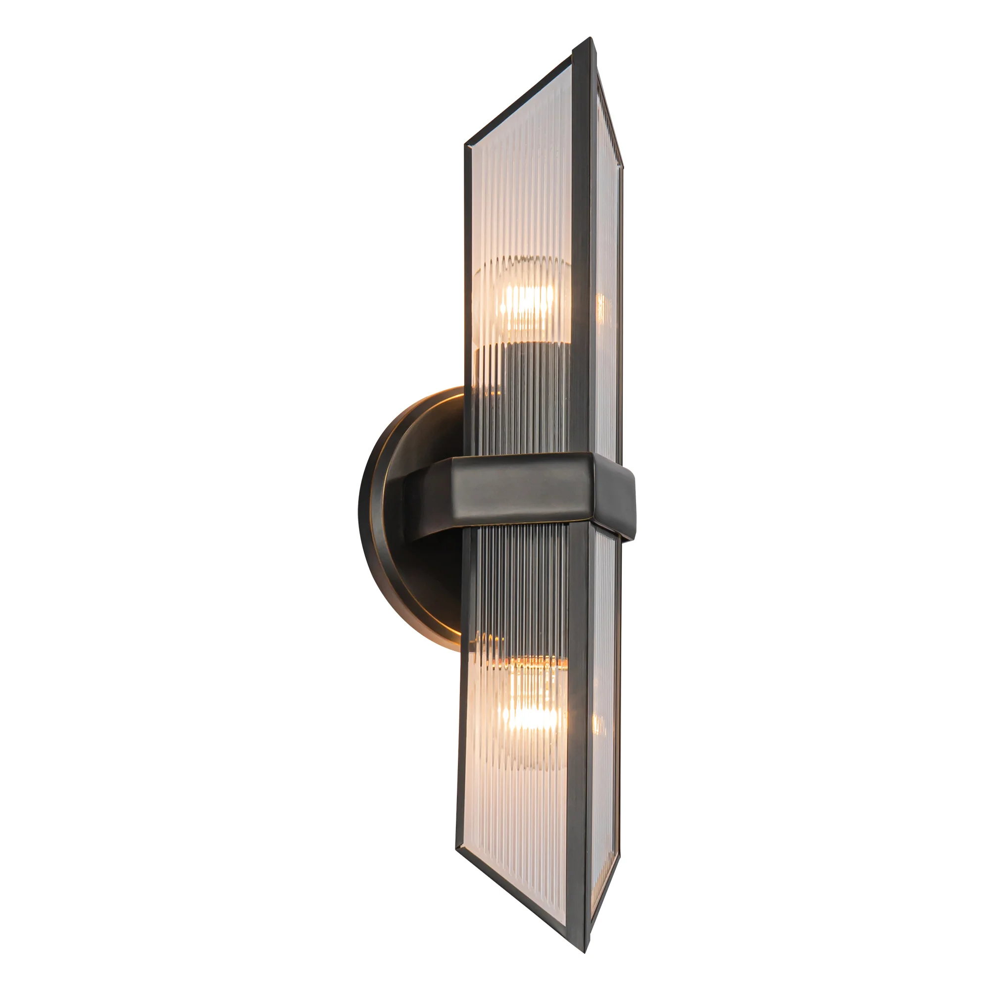 Sorelle Ribbed Glass Sconce - Image 3