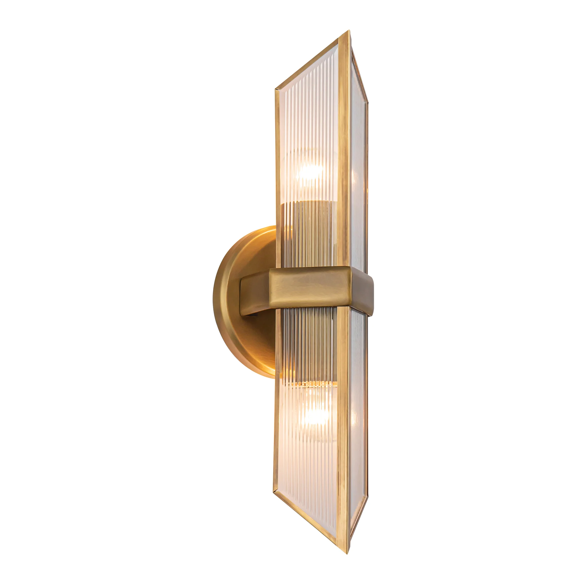 Sorelle Ribbed Glass Sconce - Image 6