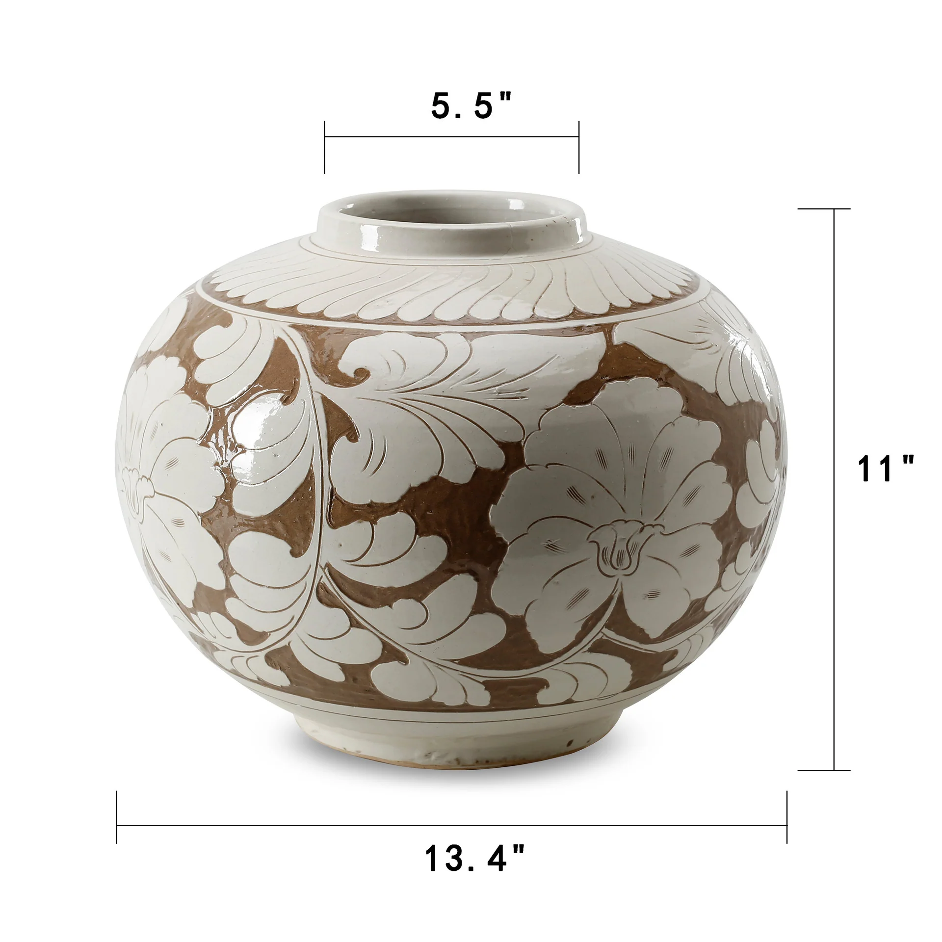 Soriel Hand Glazed Vase - Image 3