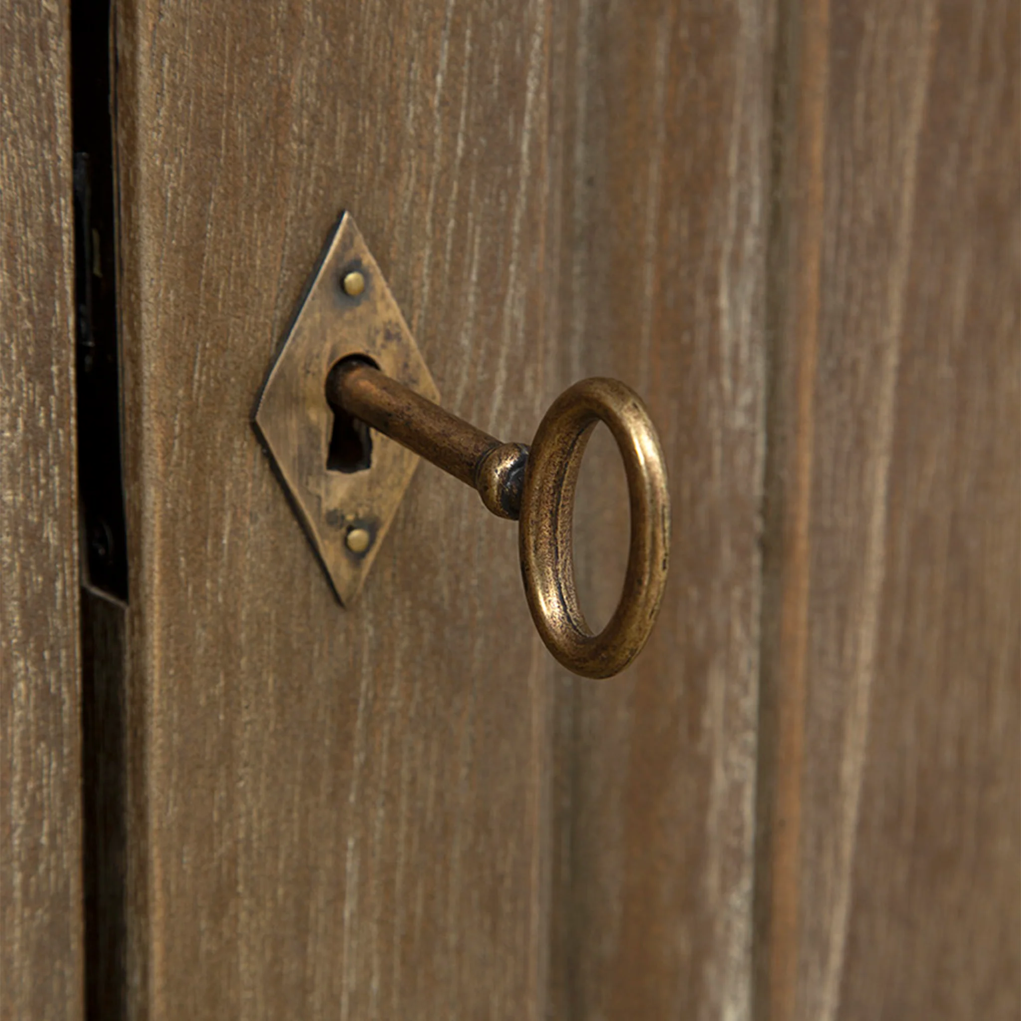 Spello Weathered Wood Cabinet - Image 9
