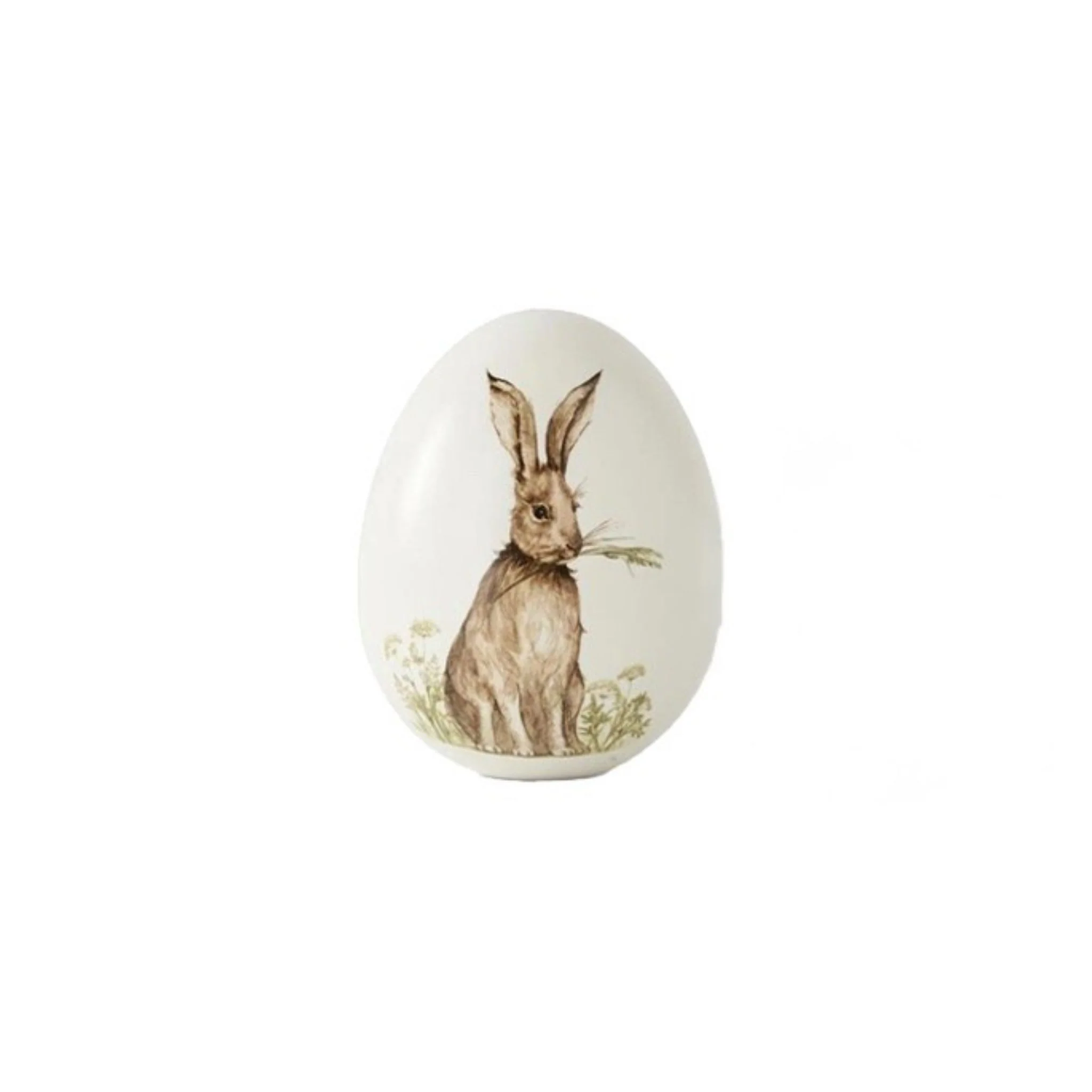 Spring Bunnies Painted Egg - Image 2