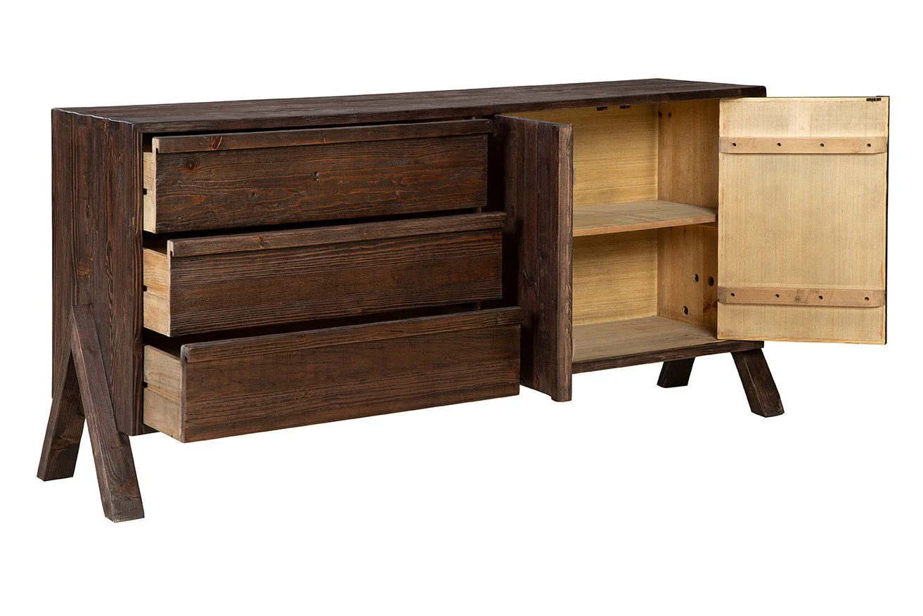 Derry Reclaimed Wood Sideboard - Image 7