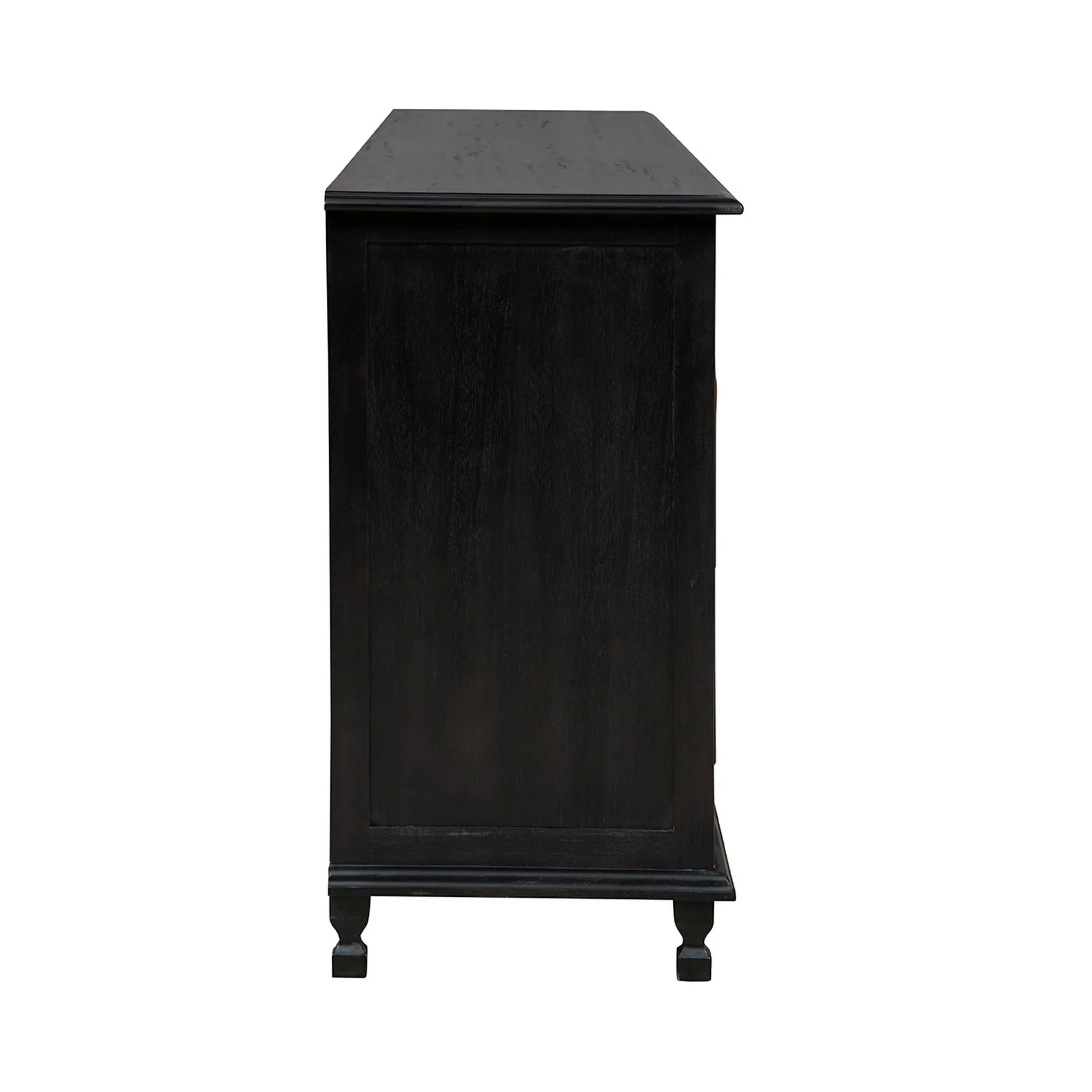 Sutton Black Wood Sideboard - Image 4