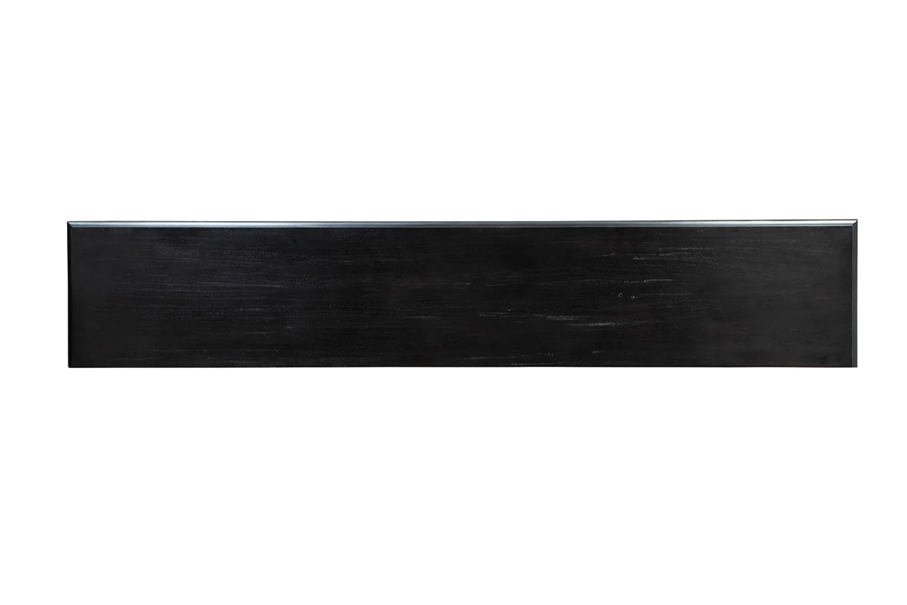 Sutton Black Wood Sideboard - Image 7