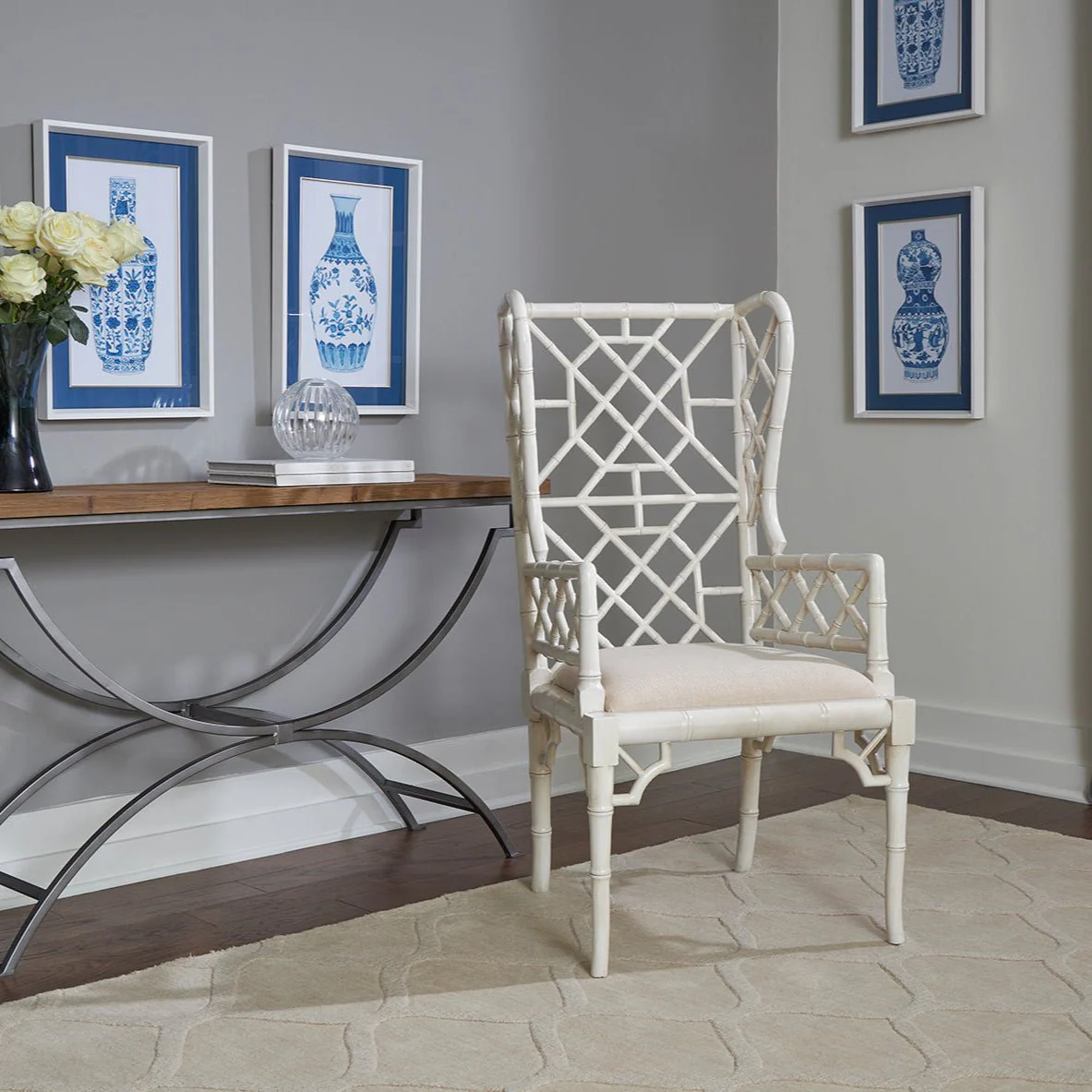 Suzhou Wingback Chair - Image 10
