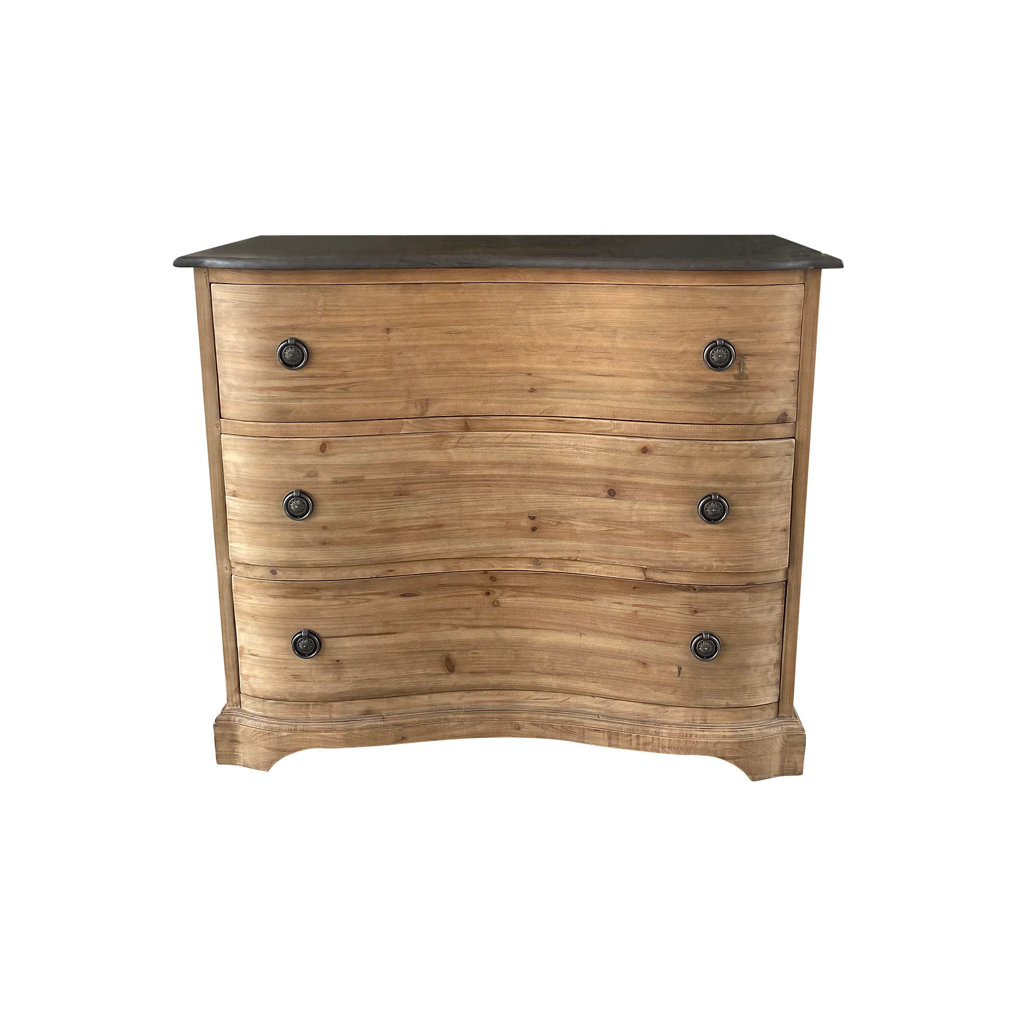 Swedish Bowfront Chest - Image 2