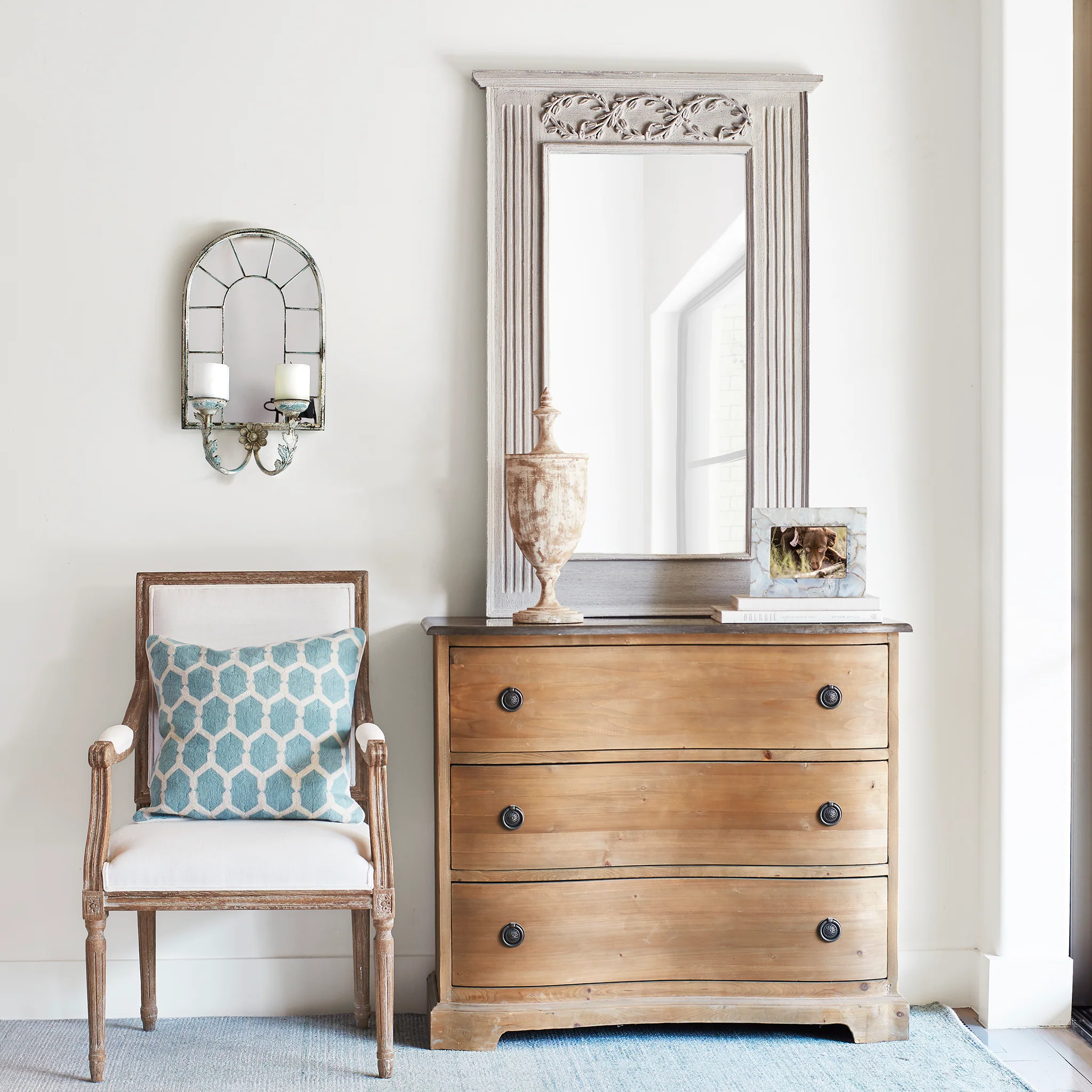 Swedish Bowfront Chest - Image 3