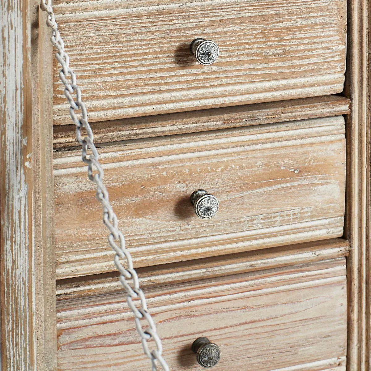 Swedish Secretary Chest-Natural - Image 4