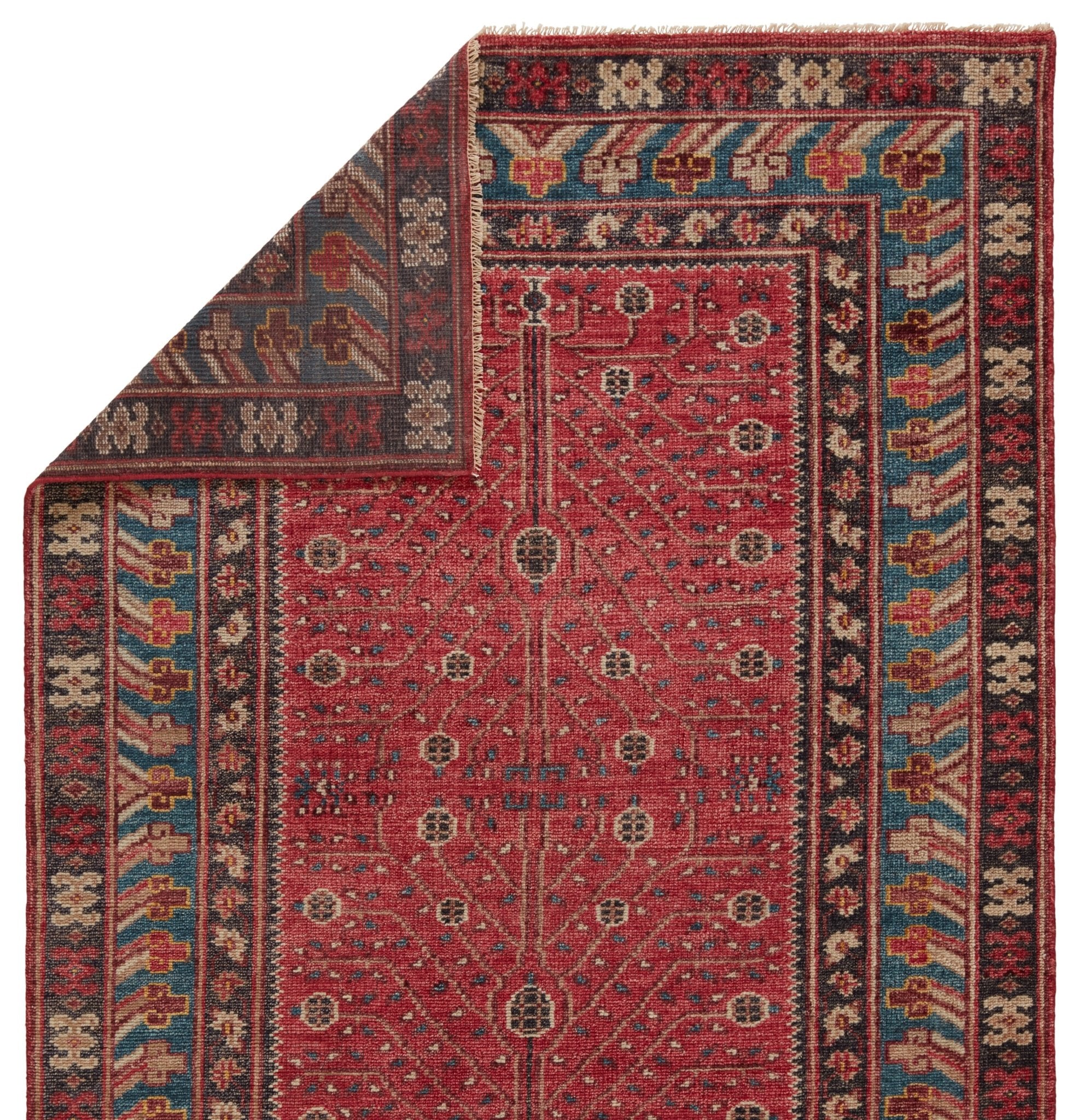 Taj Gunj Agra Wool Rug - Image 4