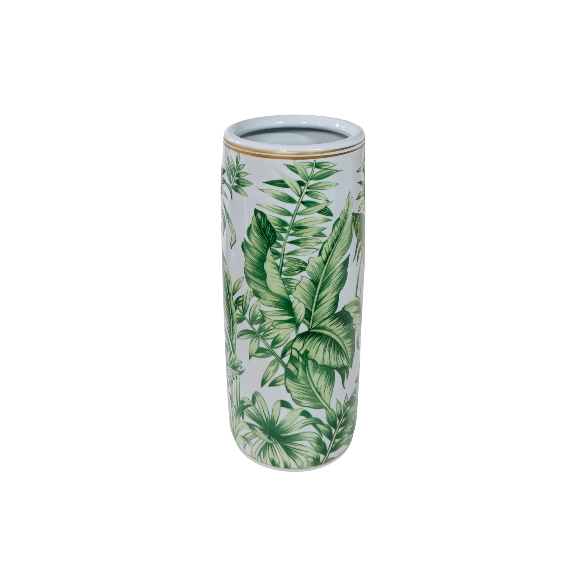 Tamarind Porcelain Palm Umbrella Stand