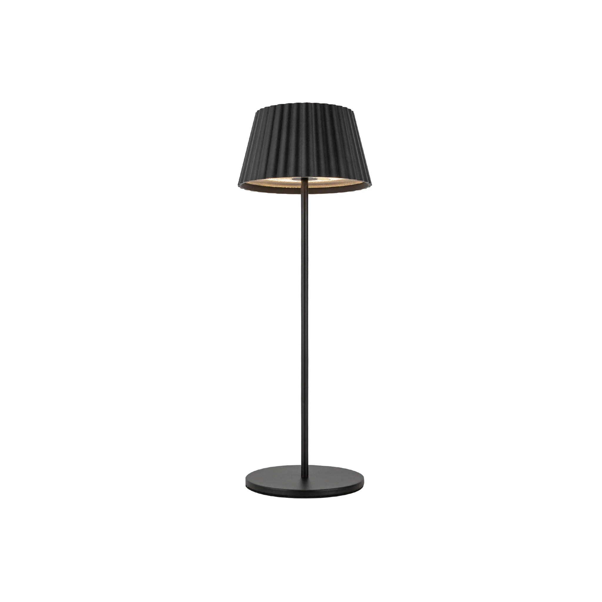 Tamswick Pleated Metal Lamp