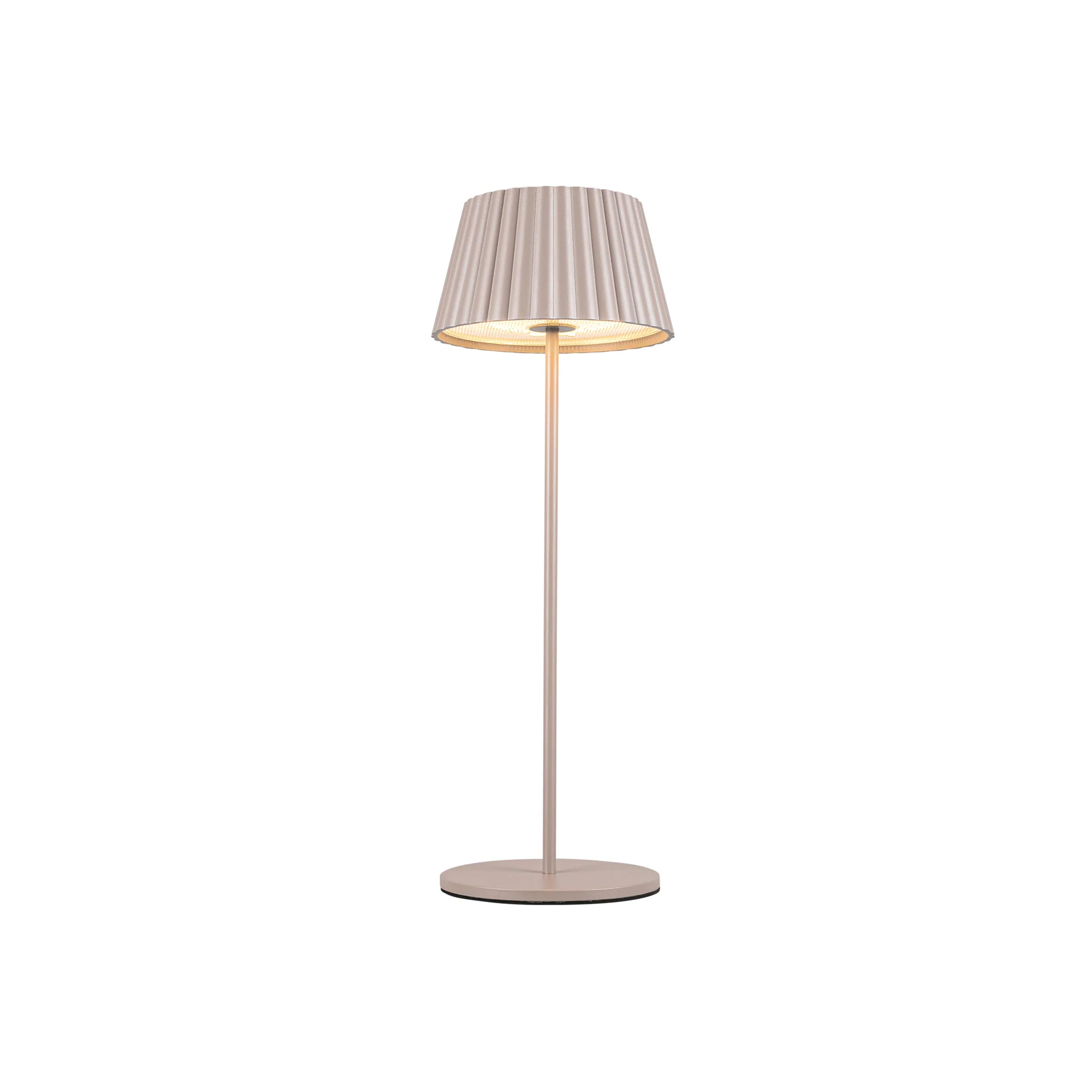 Tamswick Pleated Metal Lamp - Image 5