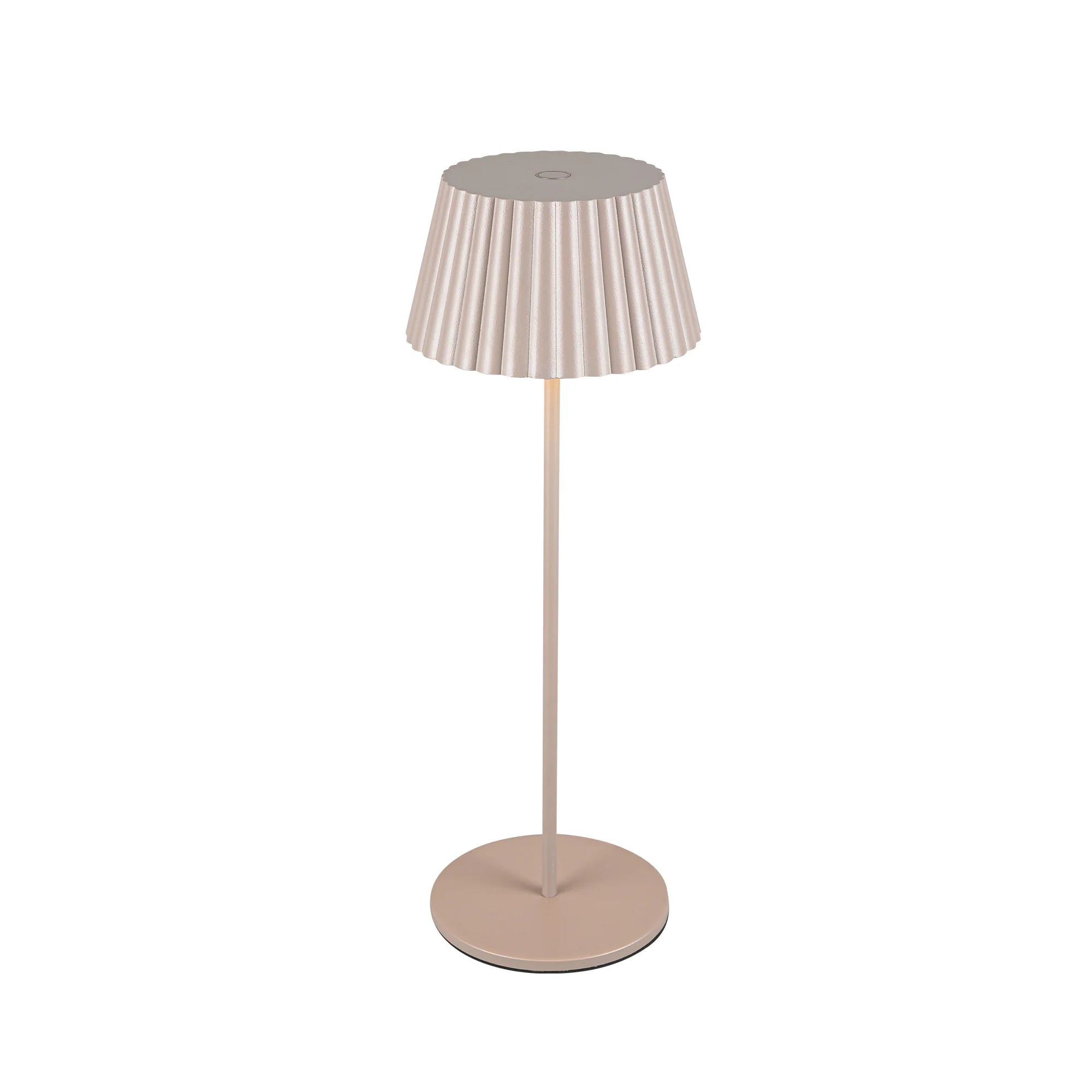 Tamswick Pleated Metal Lamp - Image 6