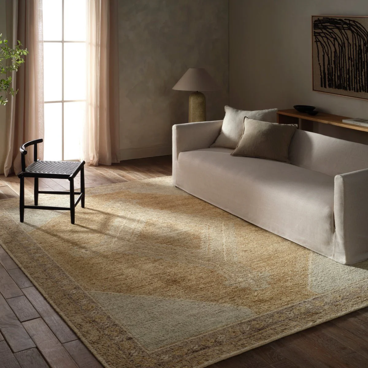 Tariq Wool Turkish Rug - Image 17