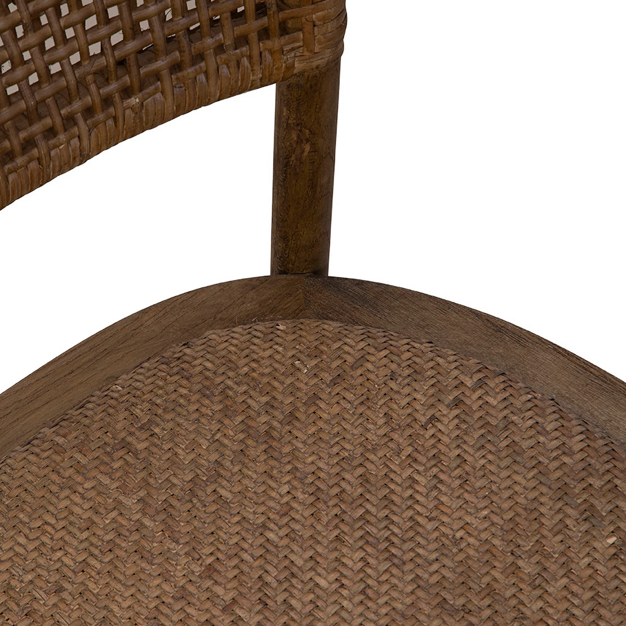 Tarrasa Woven Rattan Dining Chair - Image 5