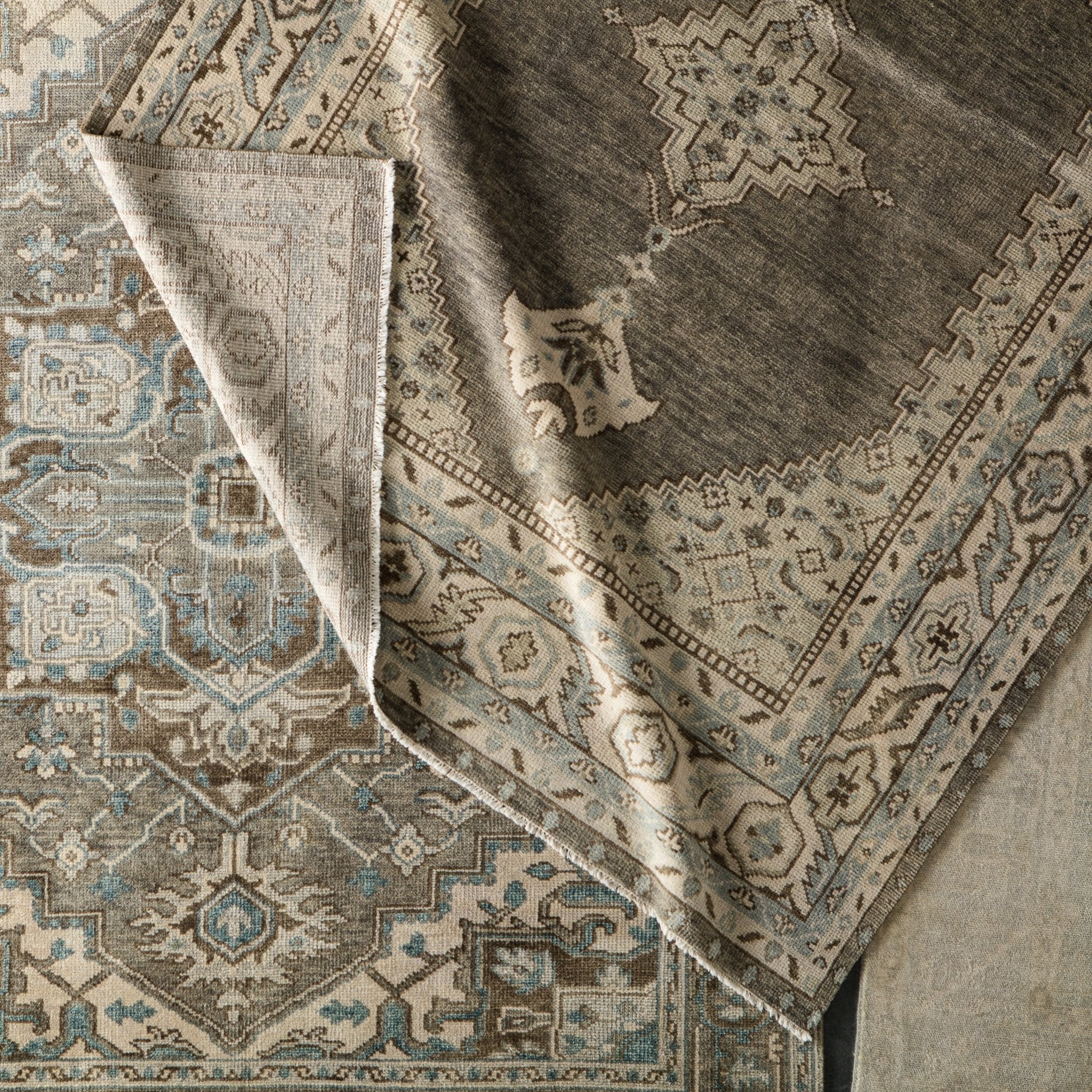 Thalos Medallion Wool Rug - Image 6
