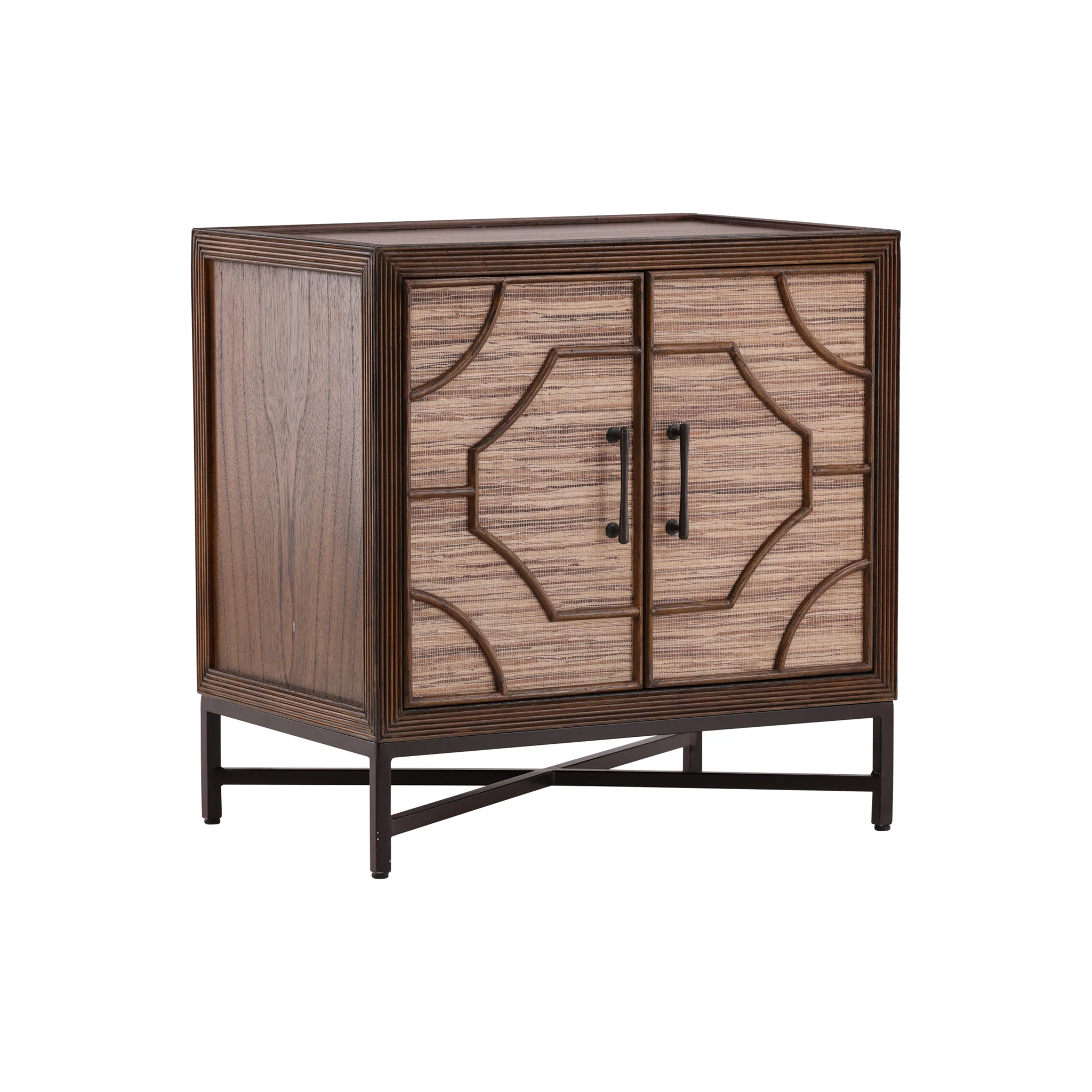 Thessaly Rattan Door Cabinet