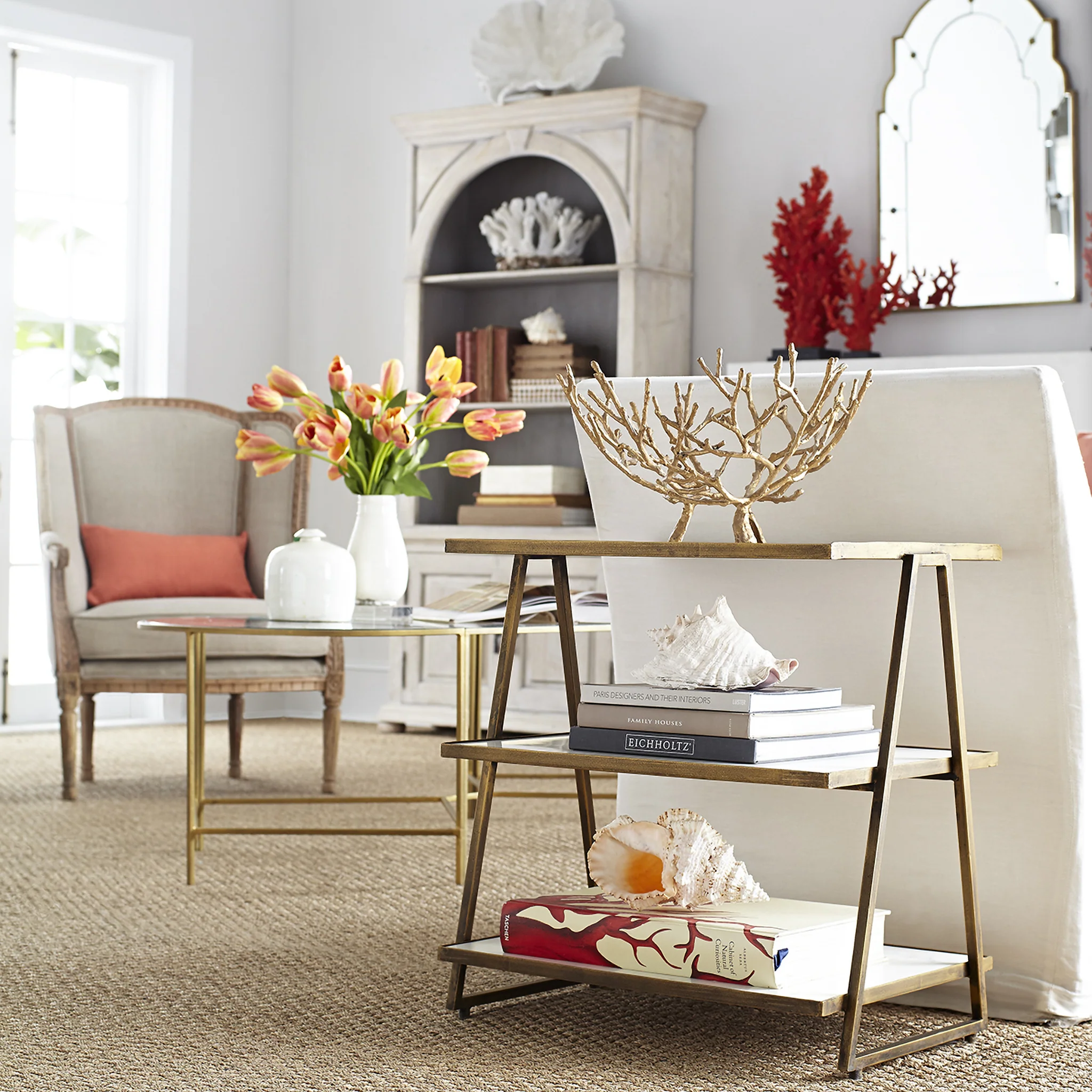 Three Tier Marble Top Table - Image 6