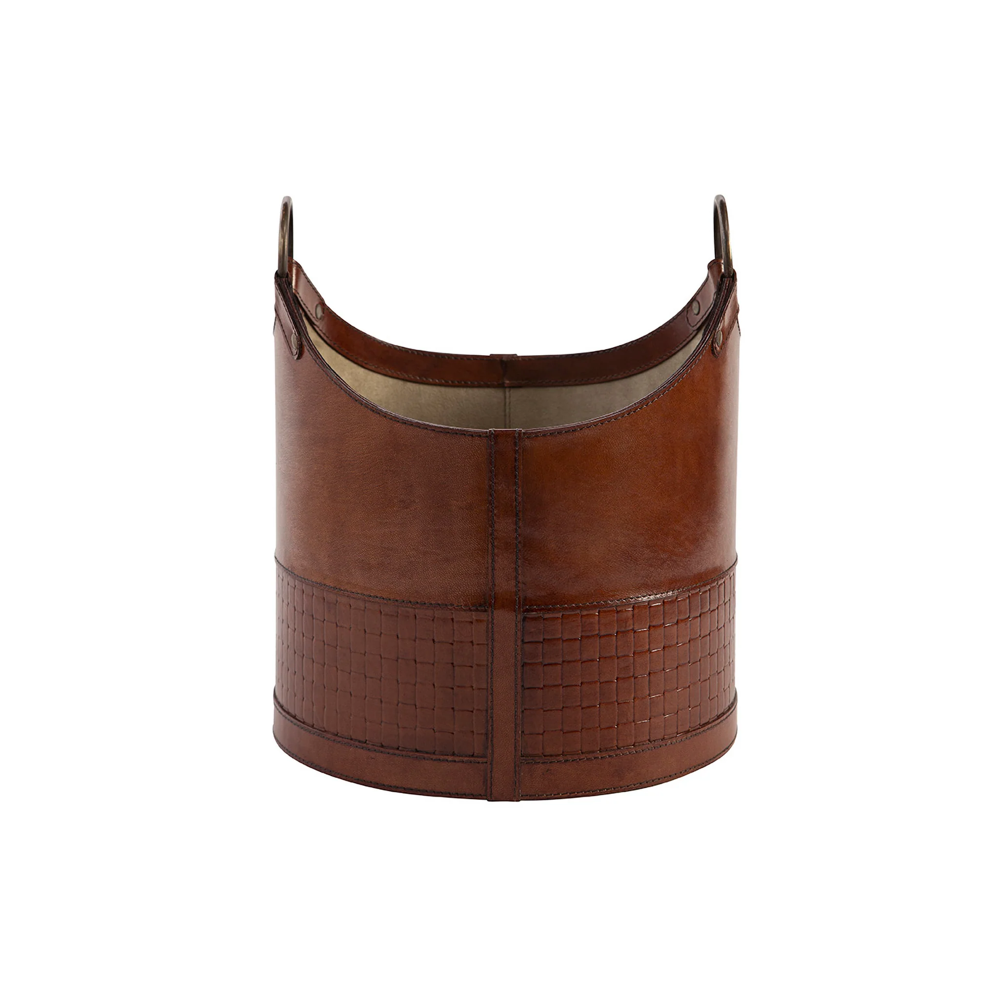 Tivaro Leather Storage Basket - Image 3
