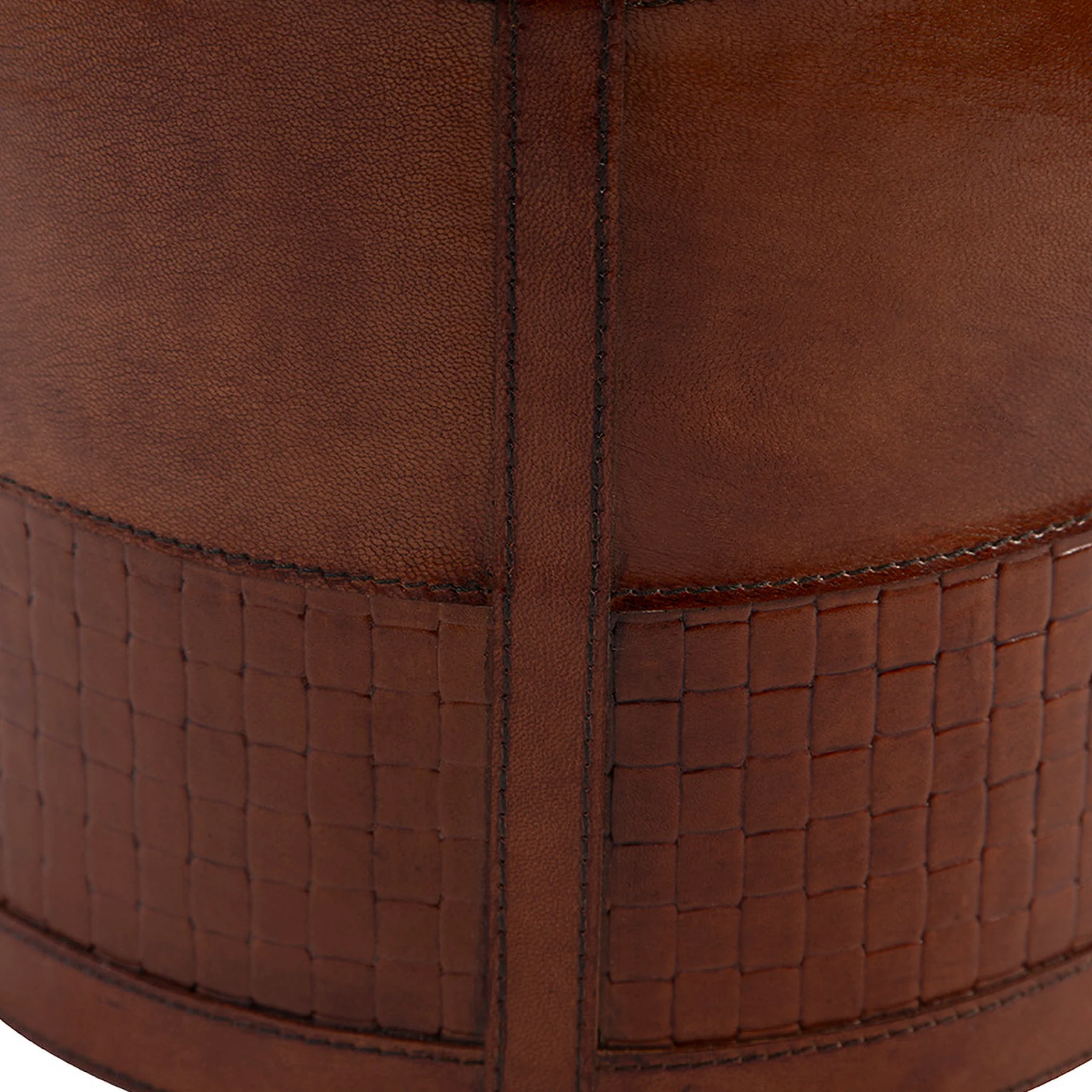 Tivaro Leather Storage Basket - Image 5