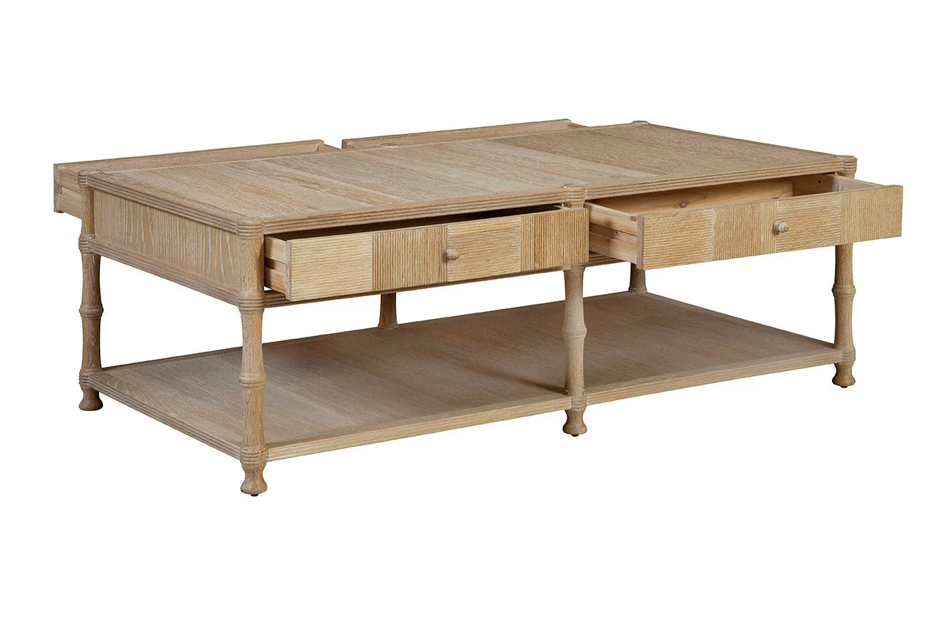Trani Oak Coffee Table - Image 4