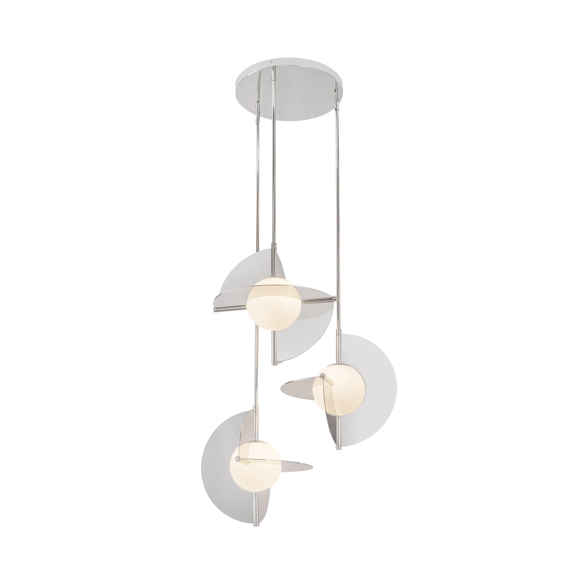 Trevino Opal Glass Chandelier - Image 10