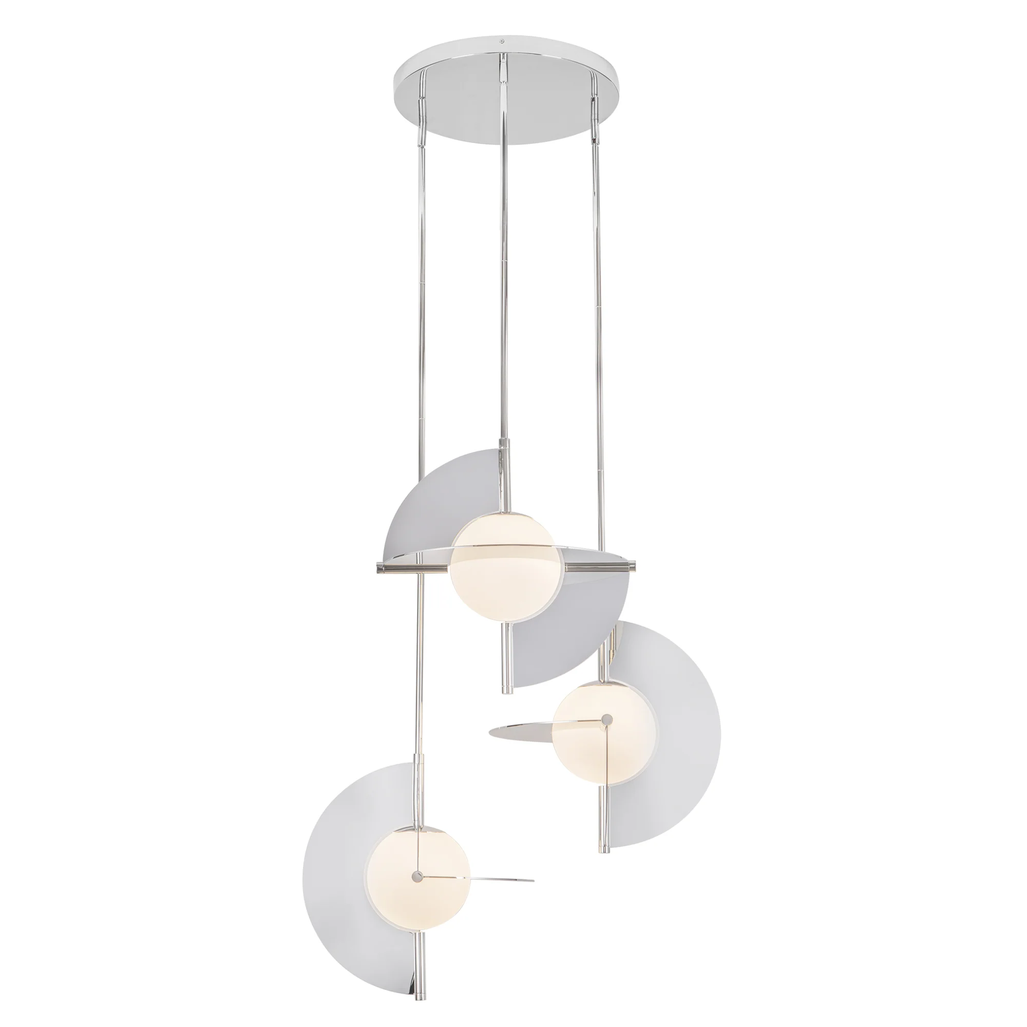 Trevino Opal Glass Chandelier - Image 12