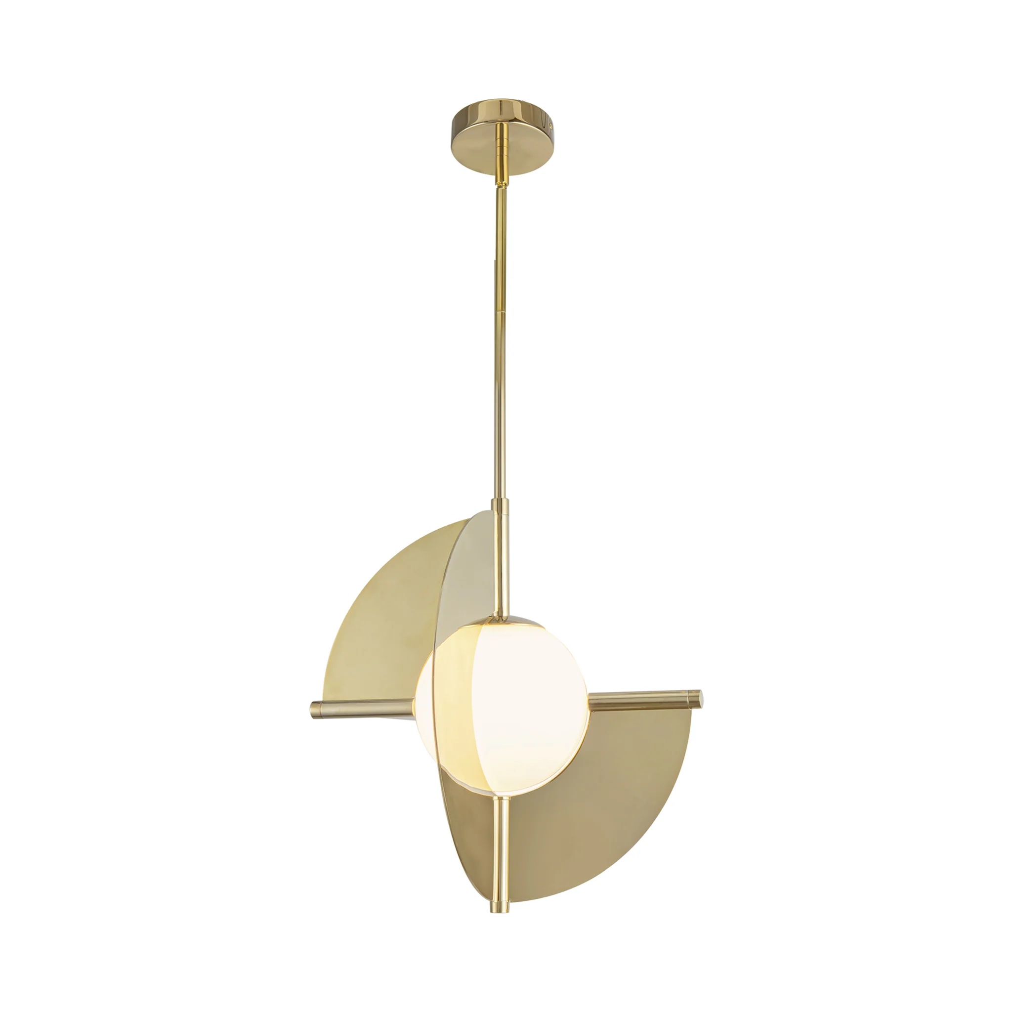 Trevino Opal Glass Pendant - Image 6