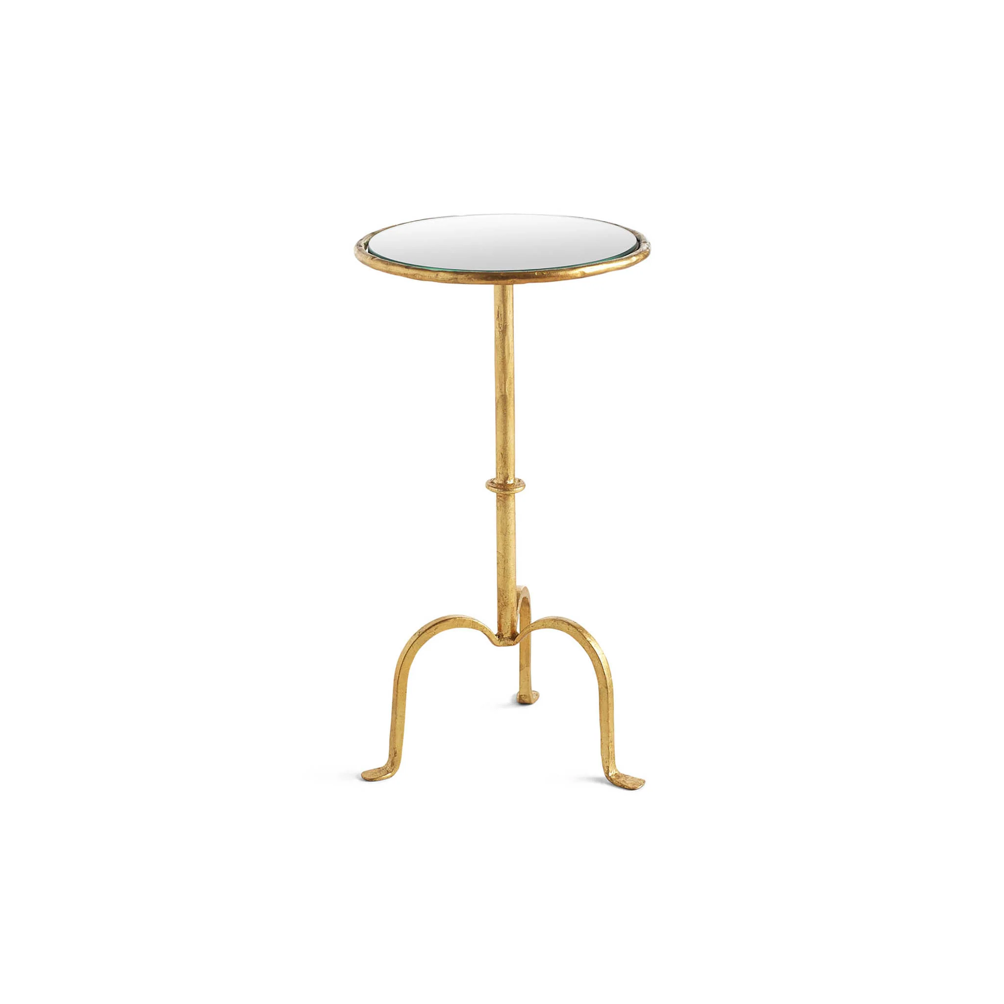 Tripod Iron Side Table - Gold - Image 2