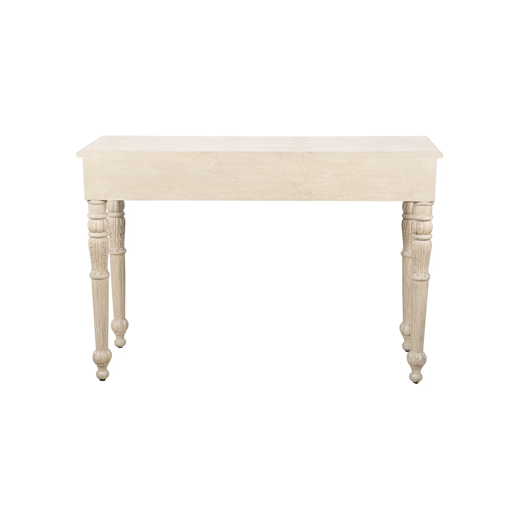 Udaipur Carved Wood Console Table - Image 8