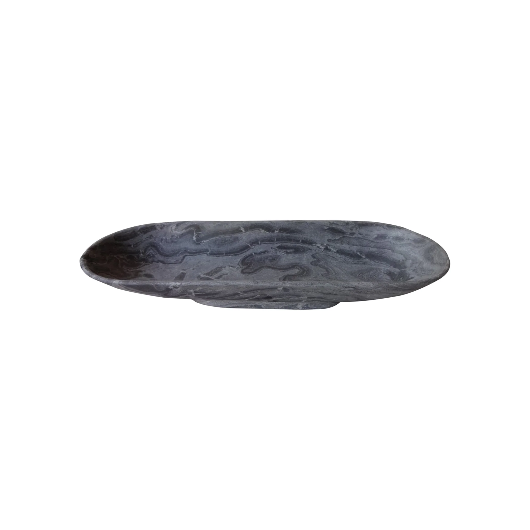 Valcorin Marble Oval Bowl