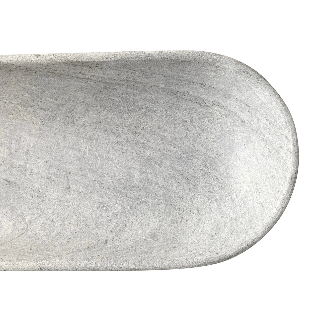 Valcorin Marble Oval Bowl - Image 2