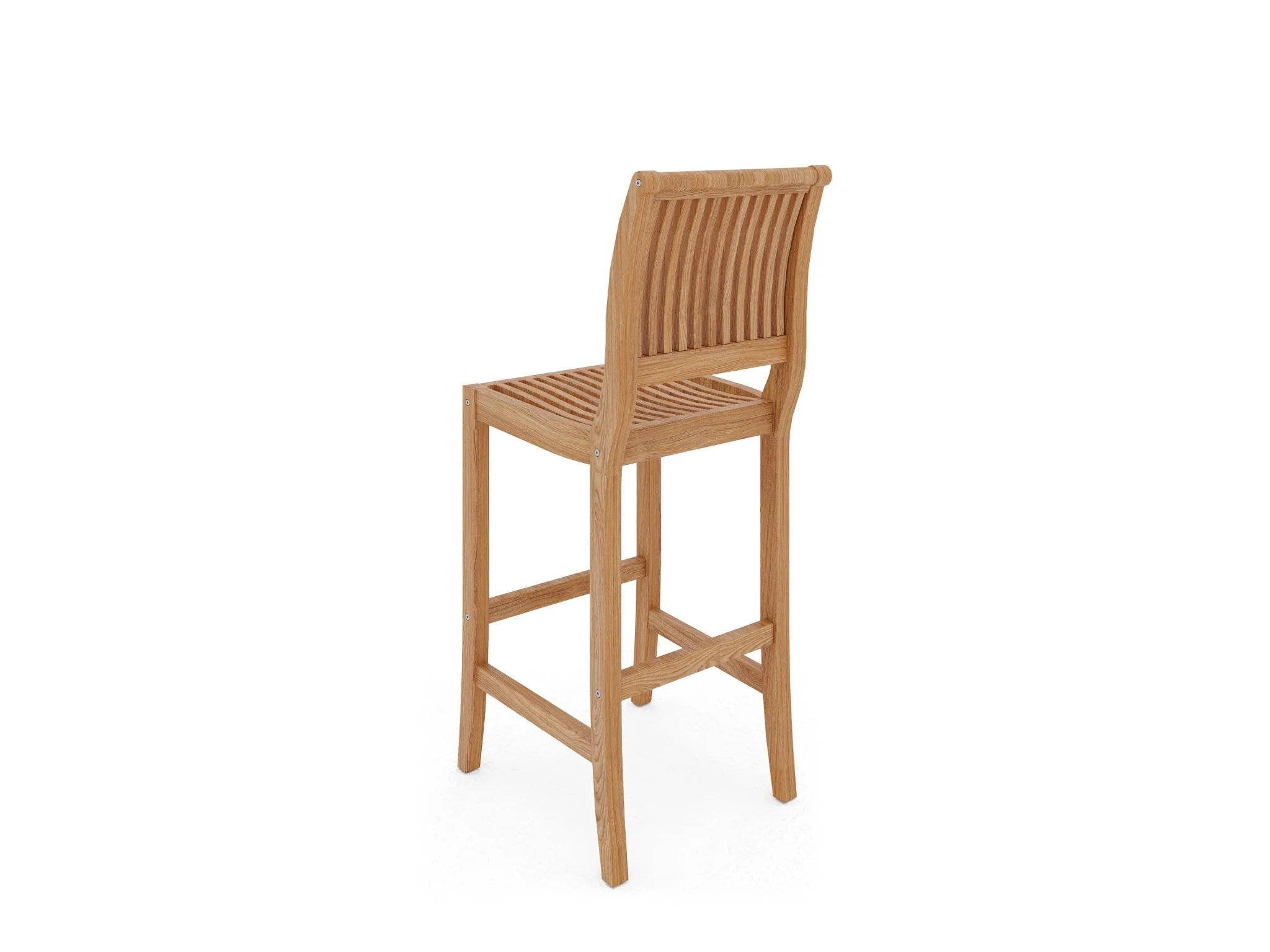 Valdoria Teak Barstool - Image 4