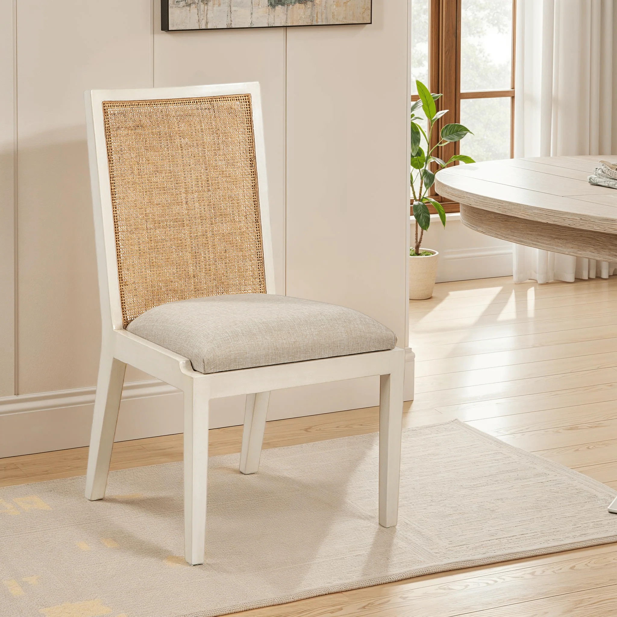 Valence Rattan Dining Chair - Image 2