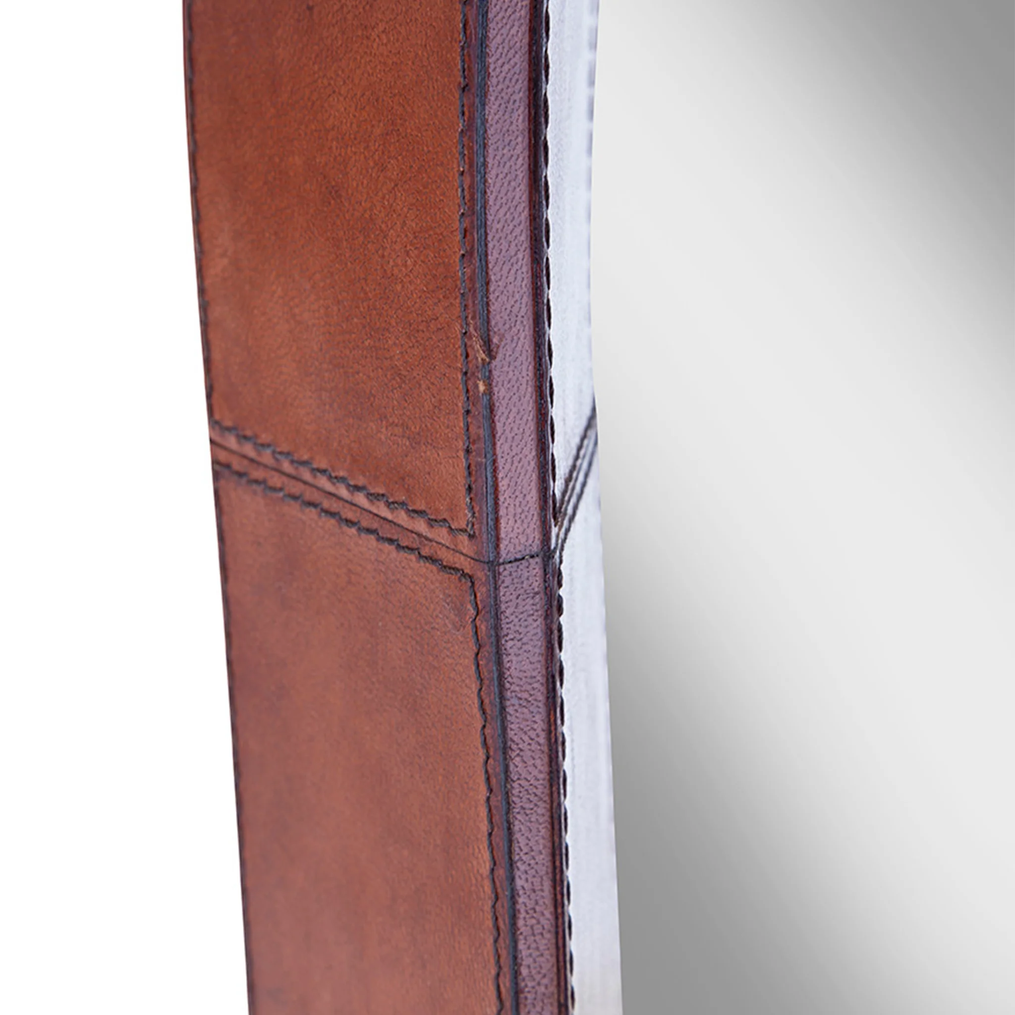 Valencia Leather Frame Mirror - Image 3