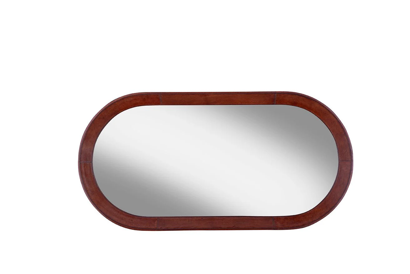 Valencia Leather Frame Mirror - Image 8