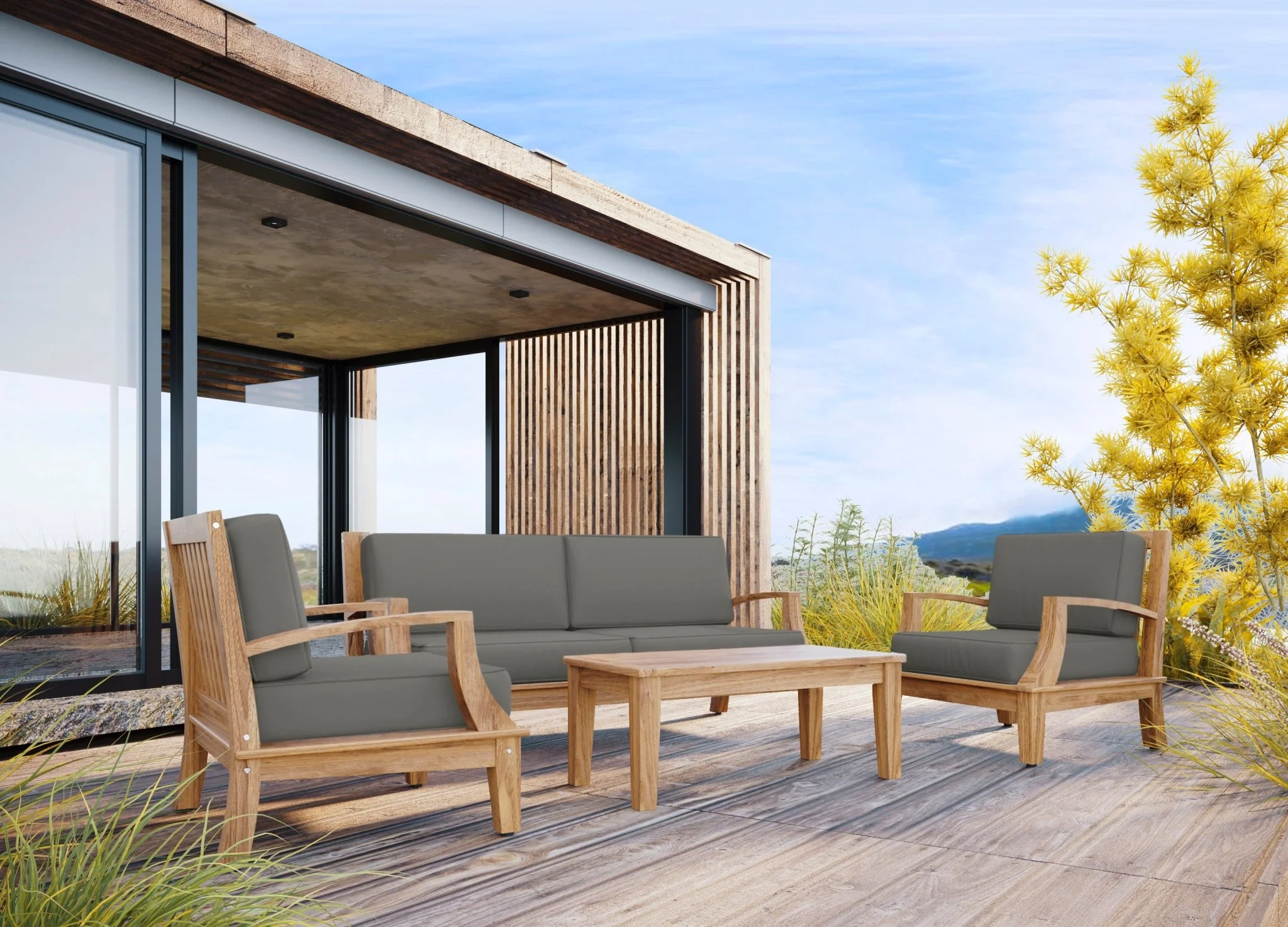 Valenico Teak Lounge Chair - Image 12