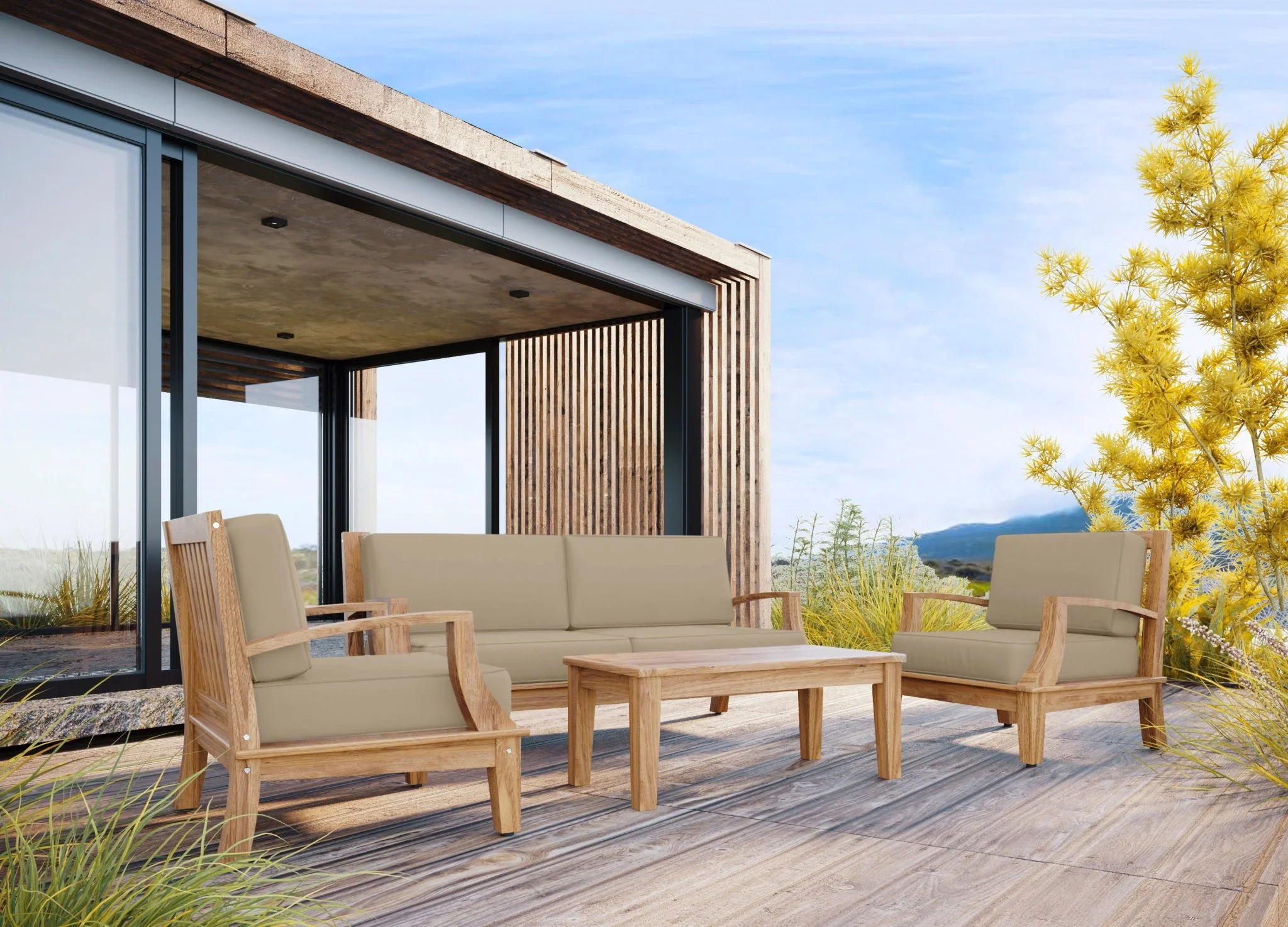 Valenico Teak Lounge Chair - Image 5