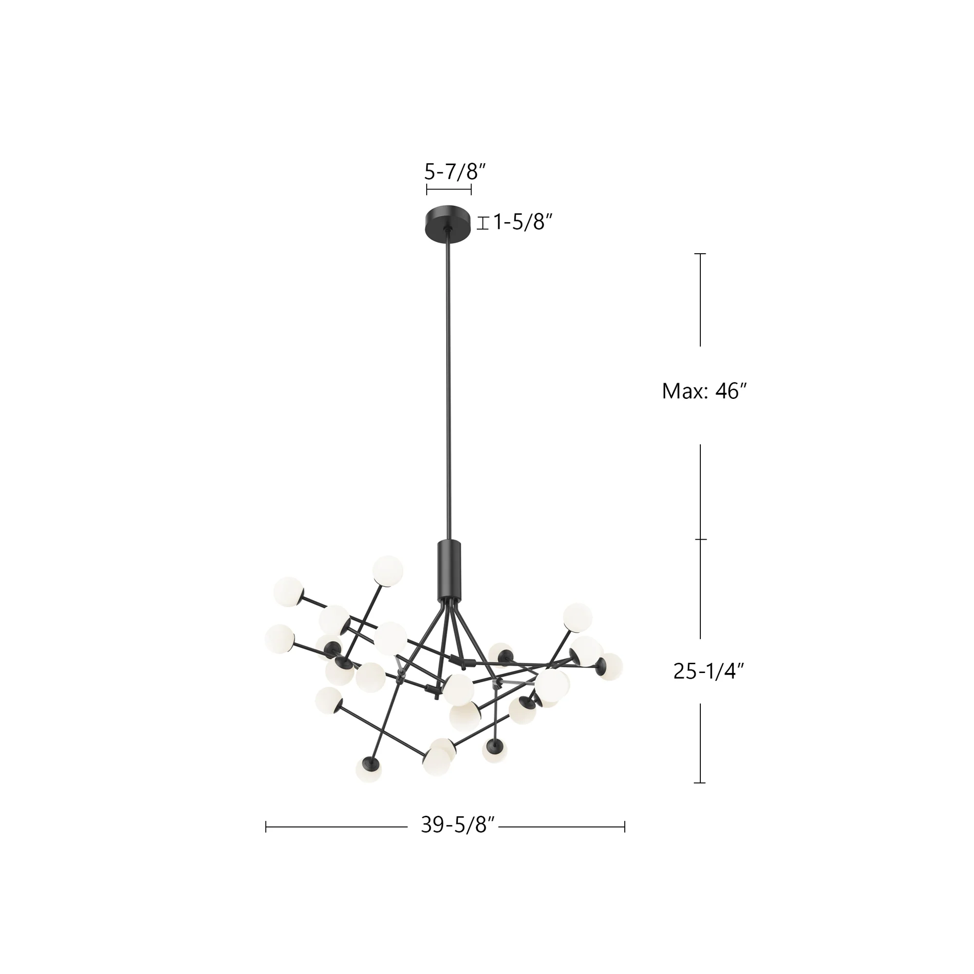 Valkorin Globe LED Chandelier - Image 10