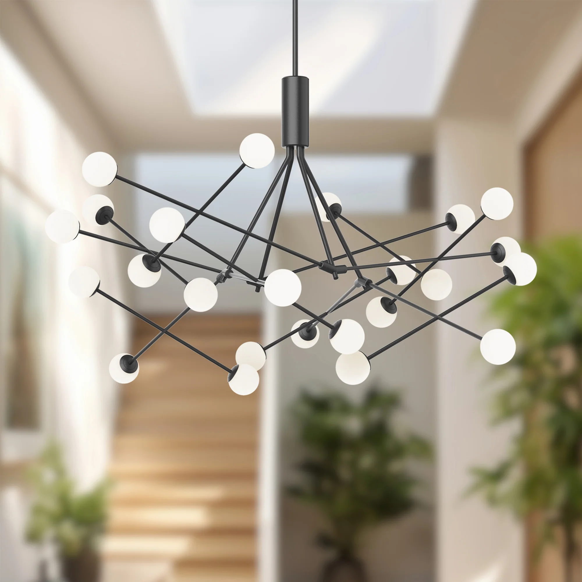 Valkorin Globe LED Chandelier - Image 3