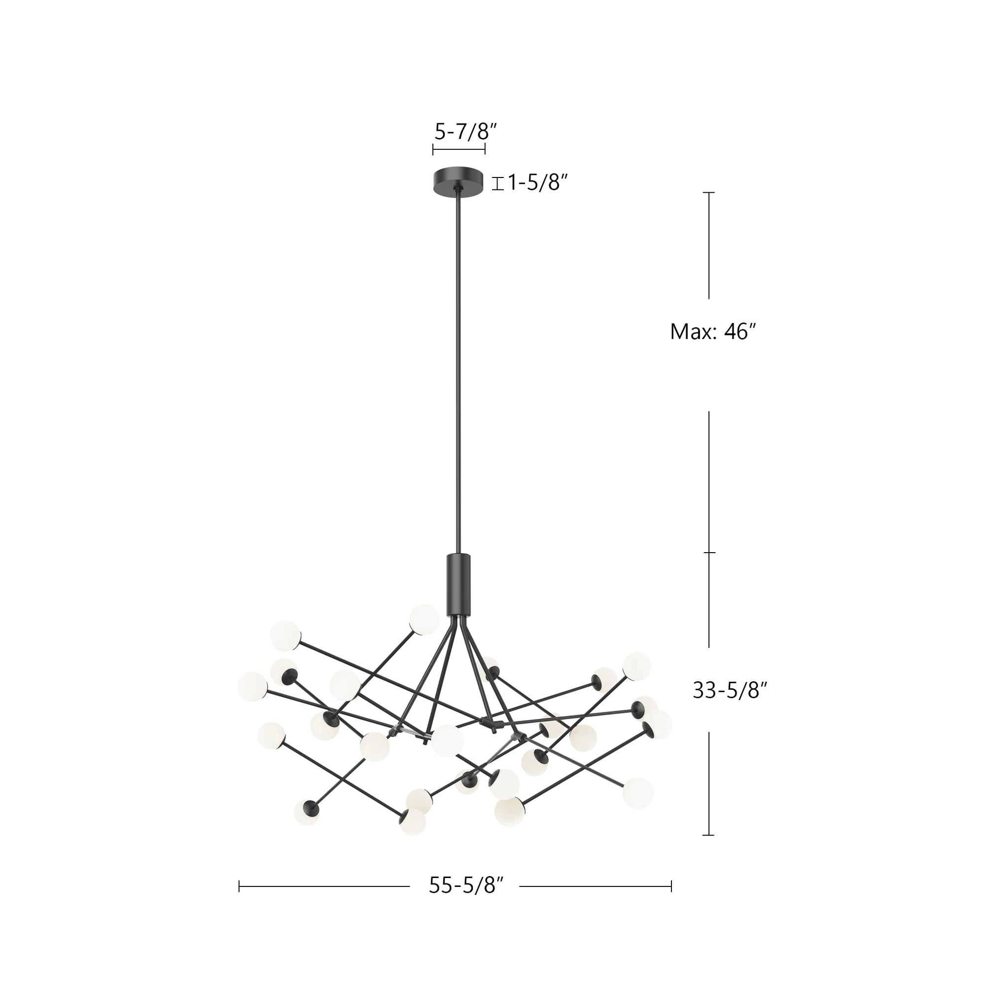 Valkorin Globe LED Chandelier - Image 5
