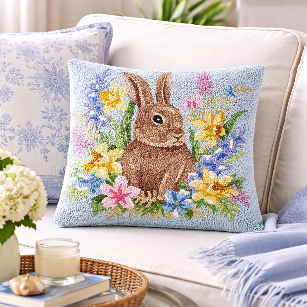 Valmere Garden Hooked Pillow