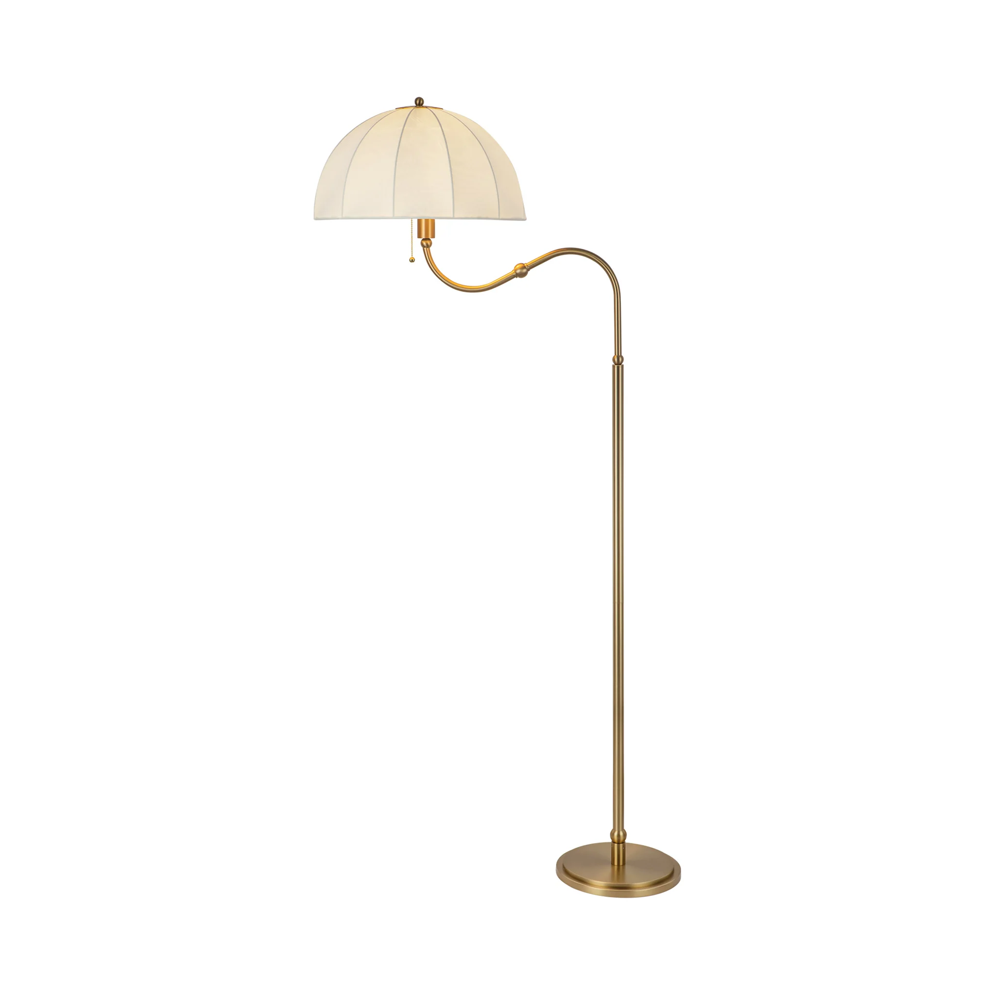 Valmere Linen Shade Floorlamp - Image 6