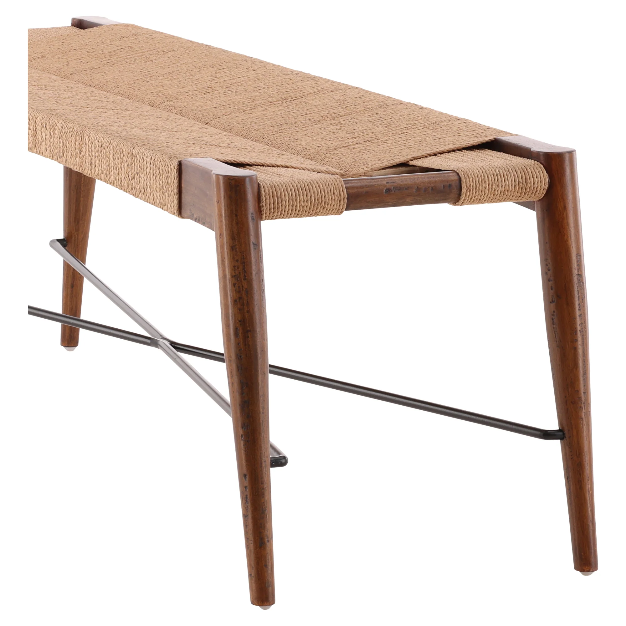 Valona Woven Seat Bench - Image 6