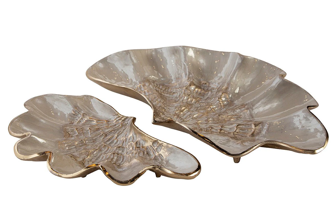 Varella Textured Ceramic Trays, Set of 2 - Image 3