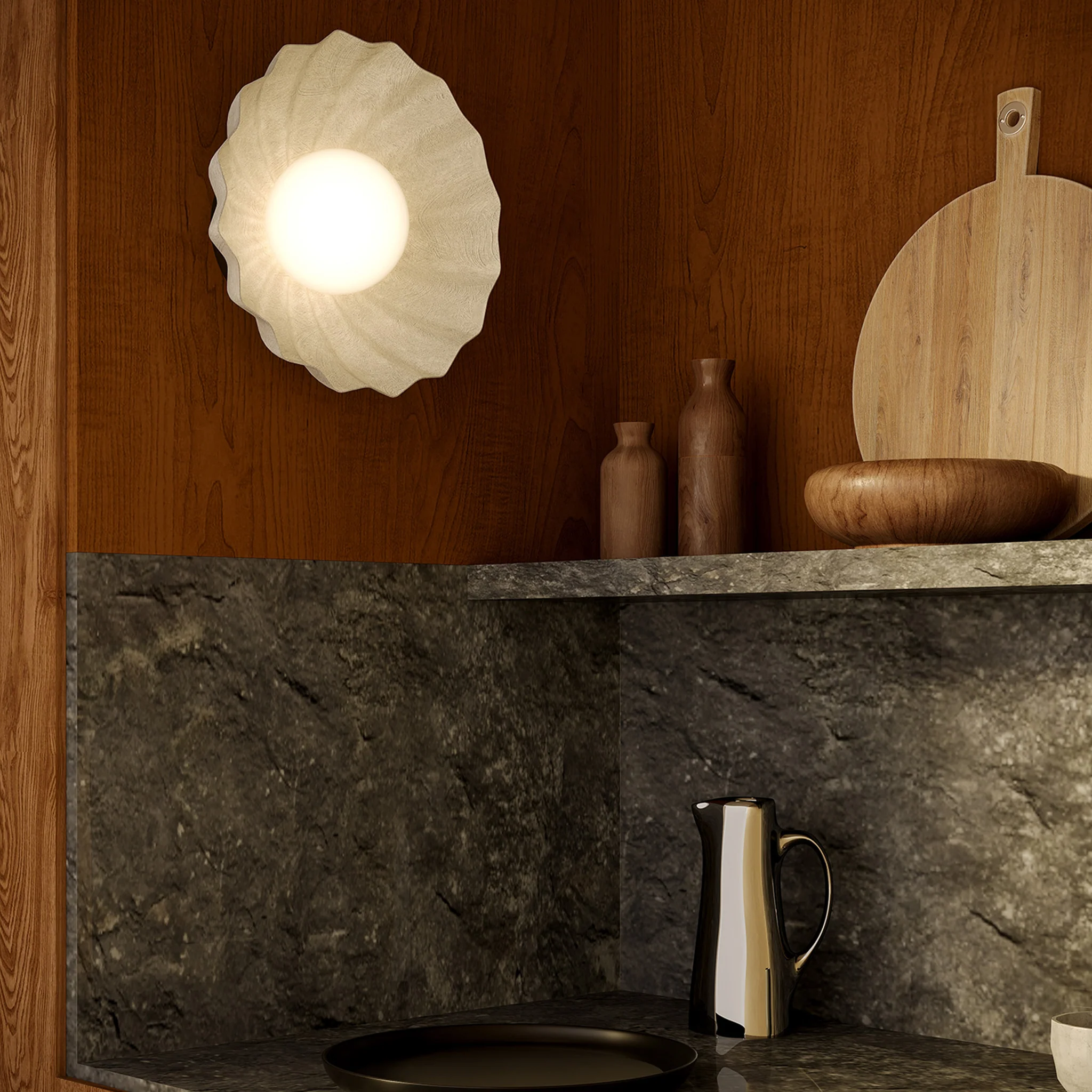 Veloria Metal Shade Sconce - Image 2