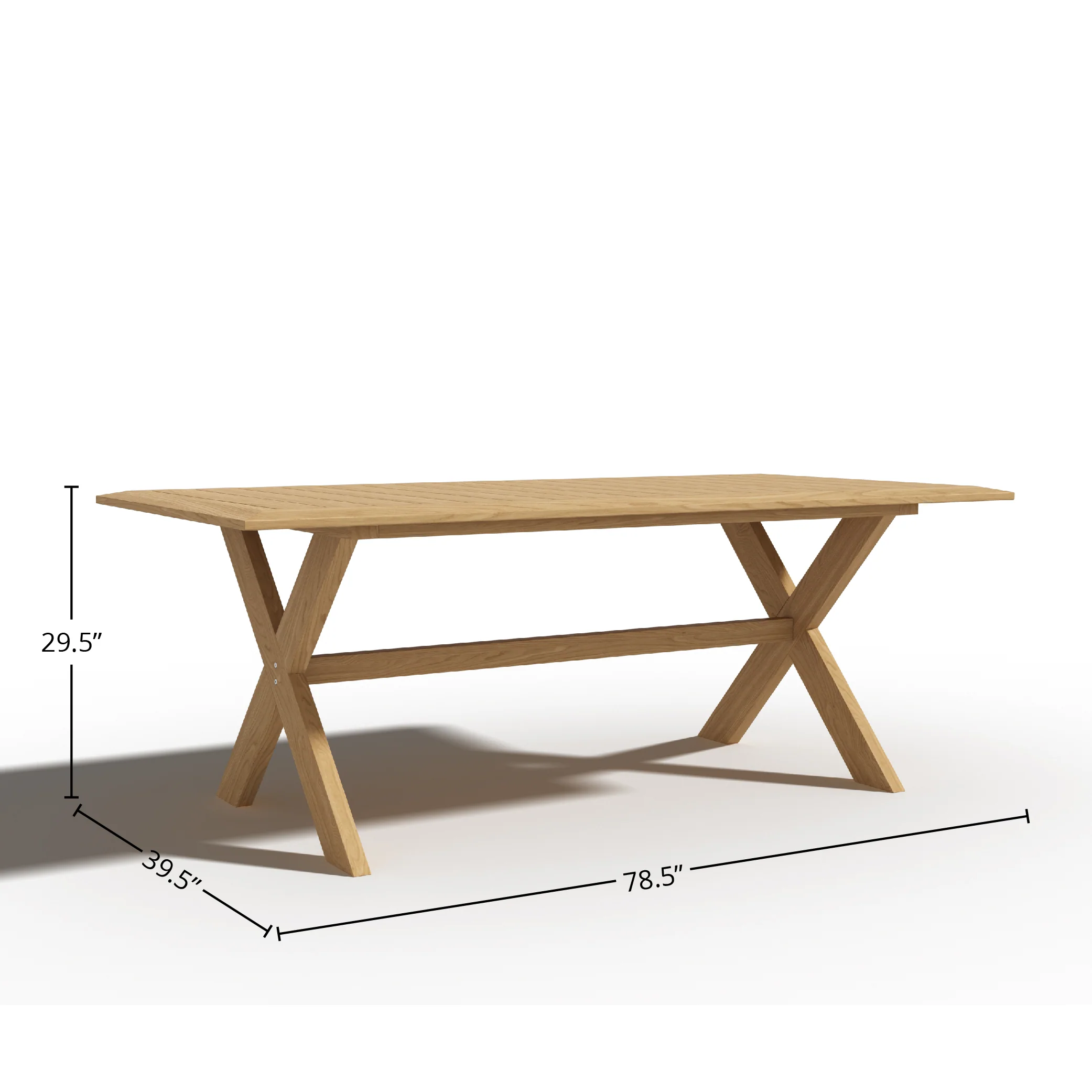 Veltrano Teak Dining Table - Image 7